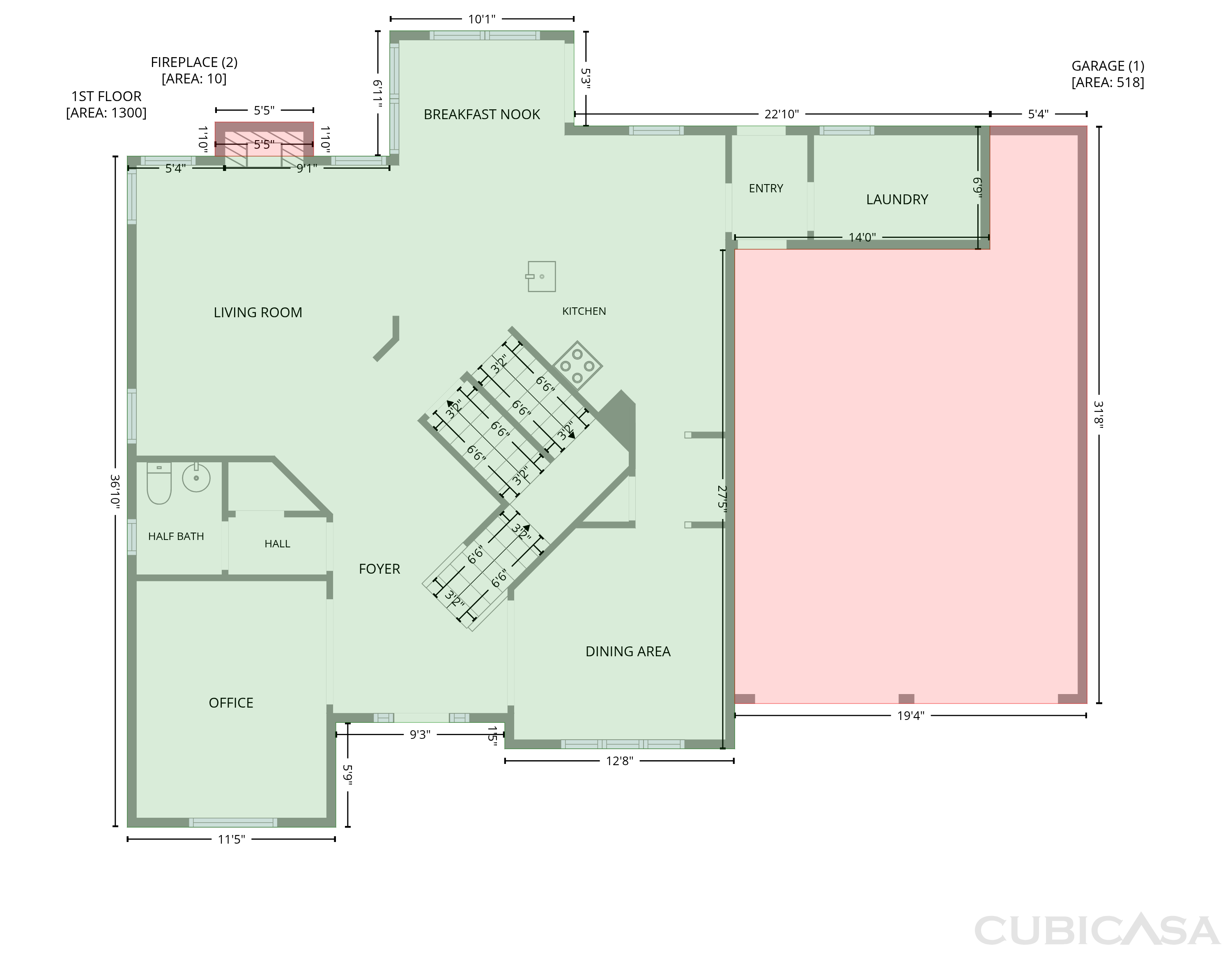 Second Floor of 905 Yosemite Dr, Suwanee, GA