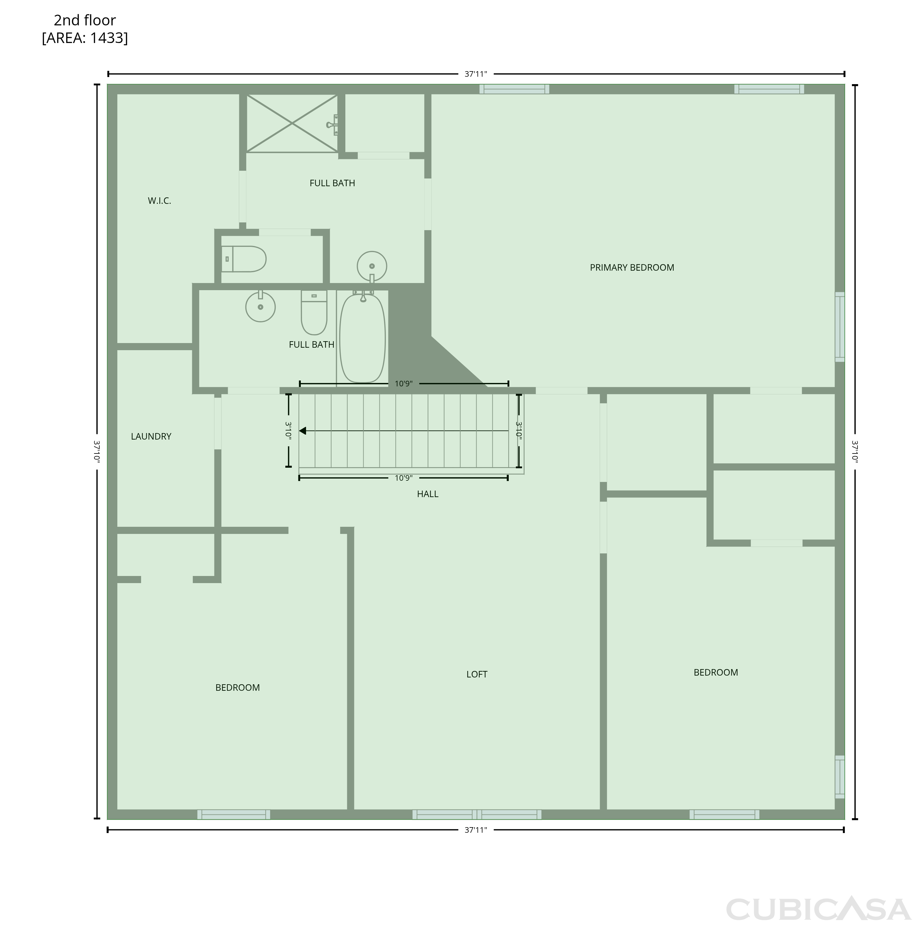 Second Floor of 117 Cotton Cordell Rd, Lexington, SC