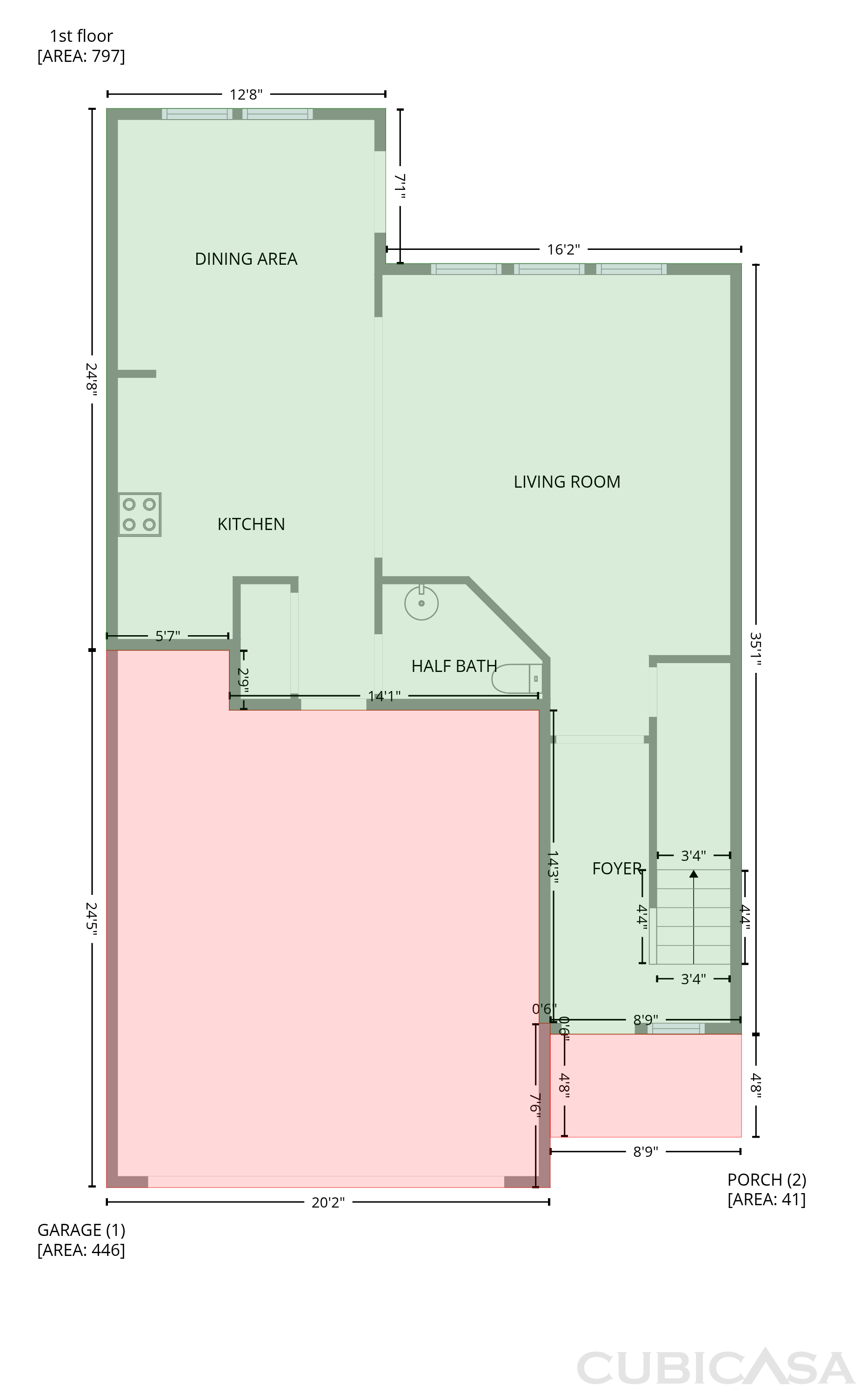 Main Floor of 875 Quiet Stone Ln, Orange Park, FL