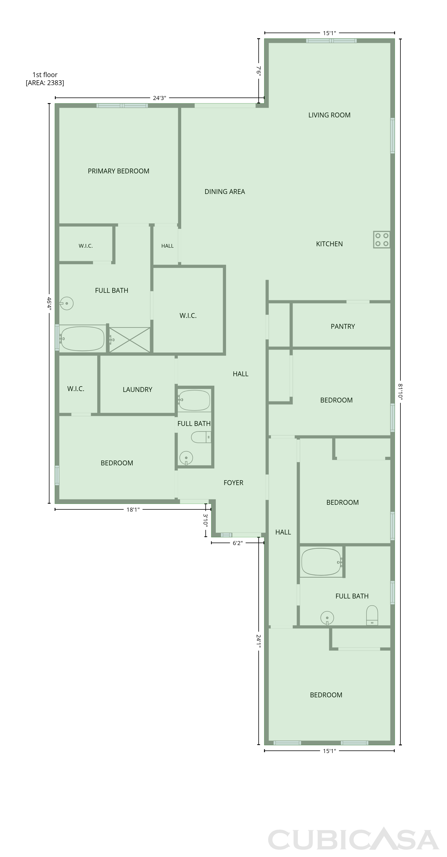 Main Floor of 19914 N Lauren Rd, Maricopa, AZ