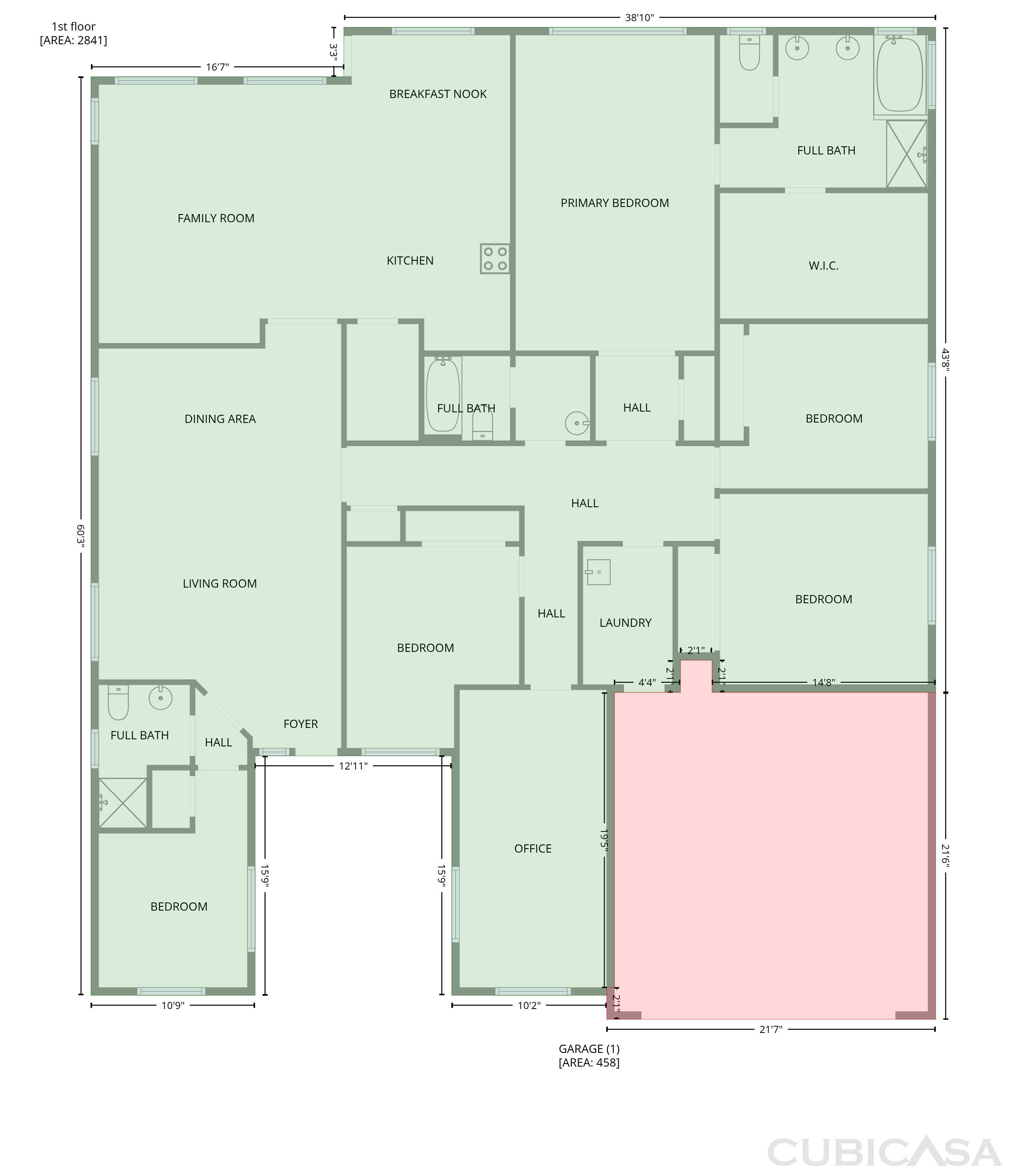 Main Floor of 738 Flower St, Beaumont, CA