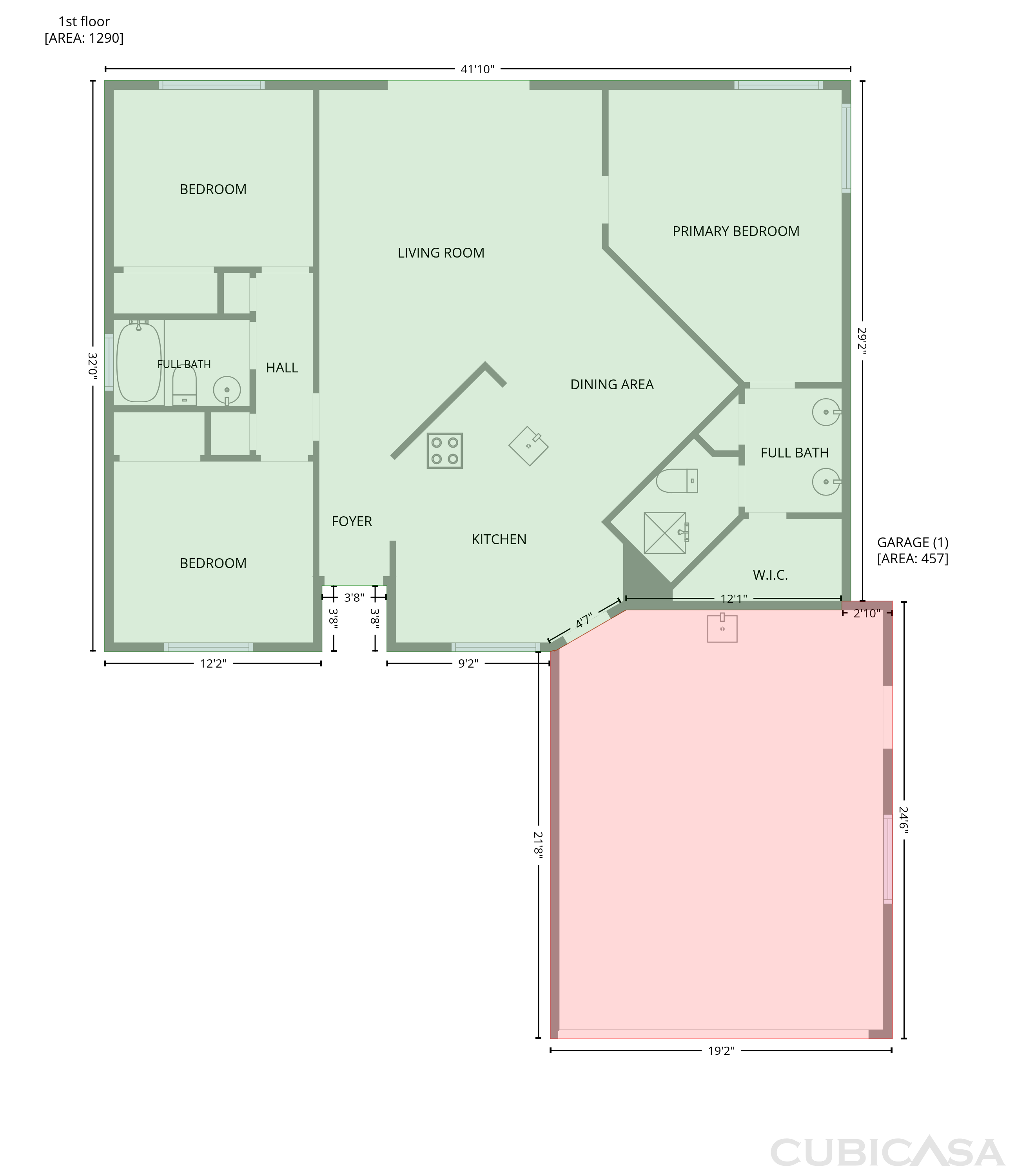 Main Floor of 3409 Constance St, Titusville, FL