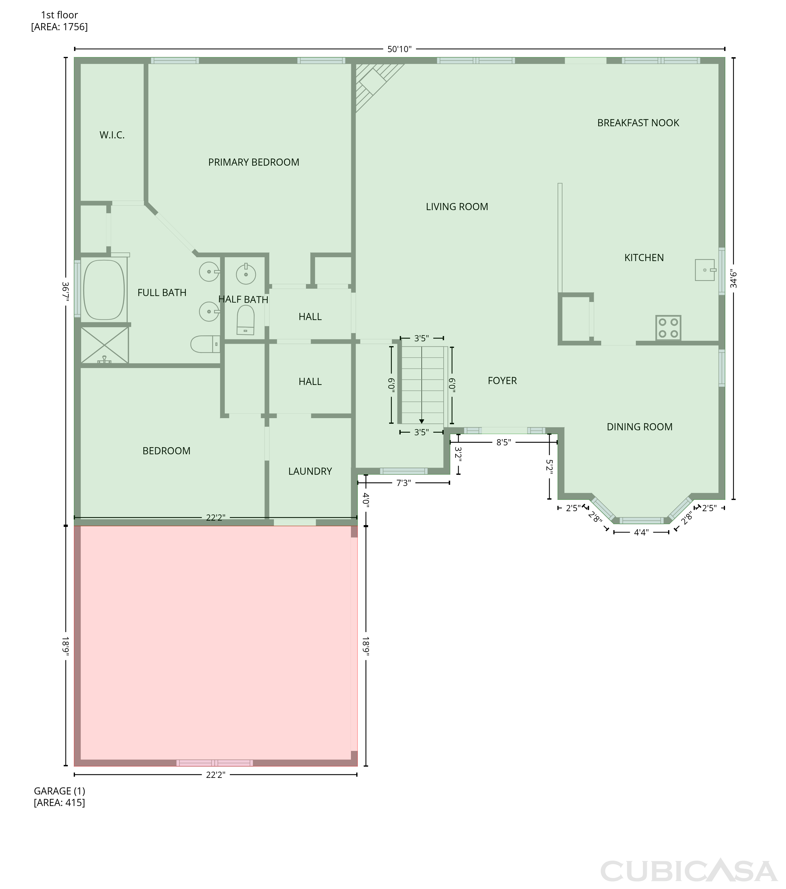Main Floor of 1649 Silverstone Dr, Weatherford, TX