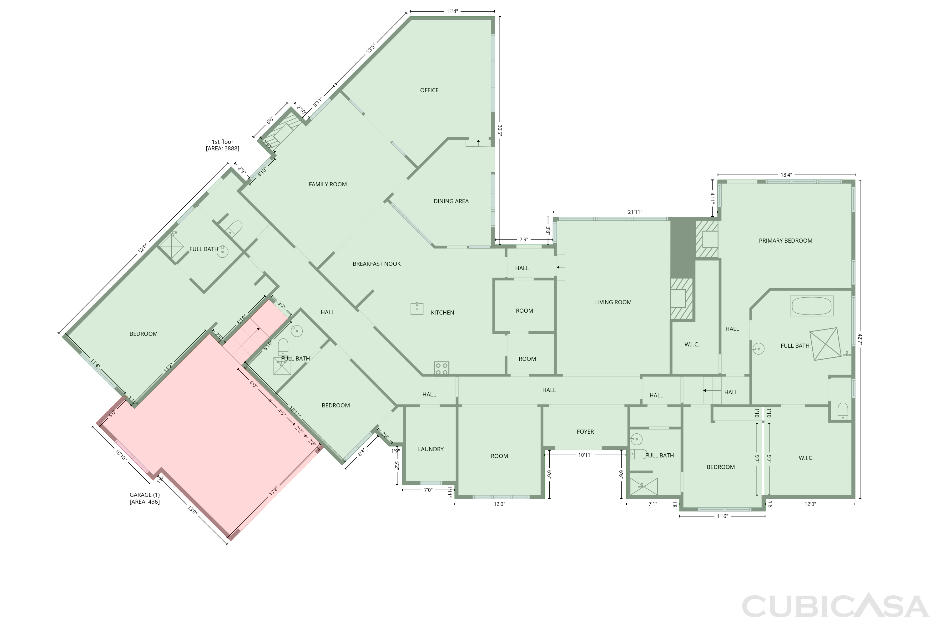 Main Floor of 2405 Castle Rock Rd, Arlington, TX