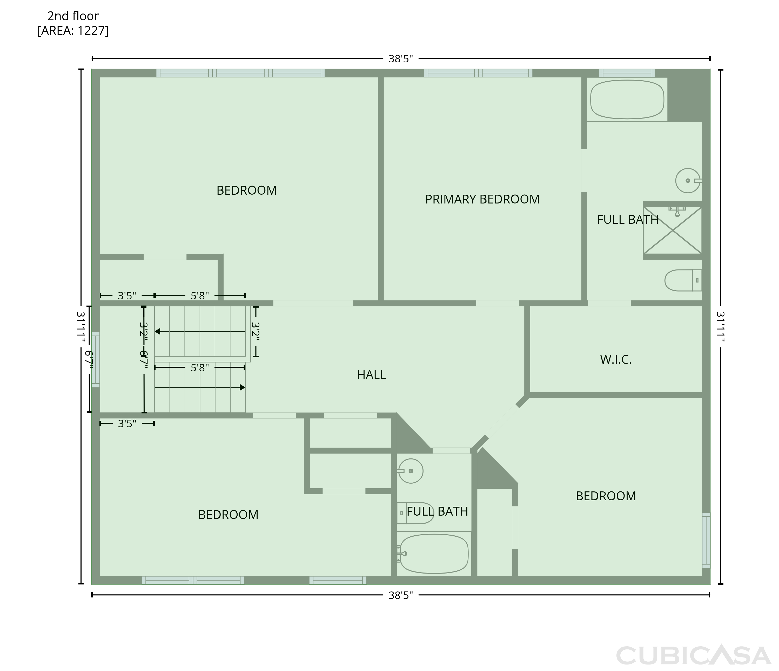 Second Floor of 1241 Pine Acre Dr, Sugar Hill, GA