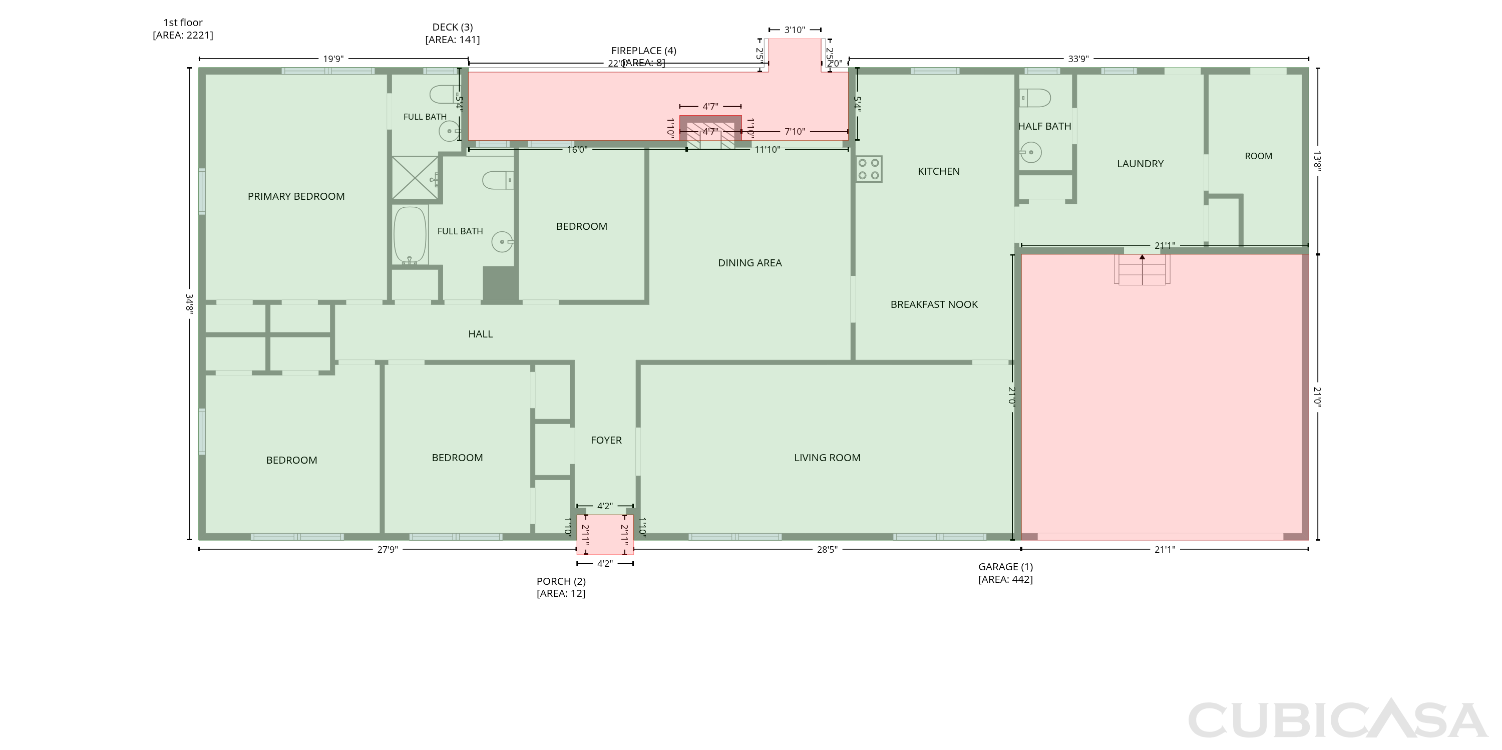 Main Floor of 3089 Linecrest Rd, Ellenwood, GA