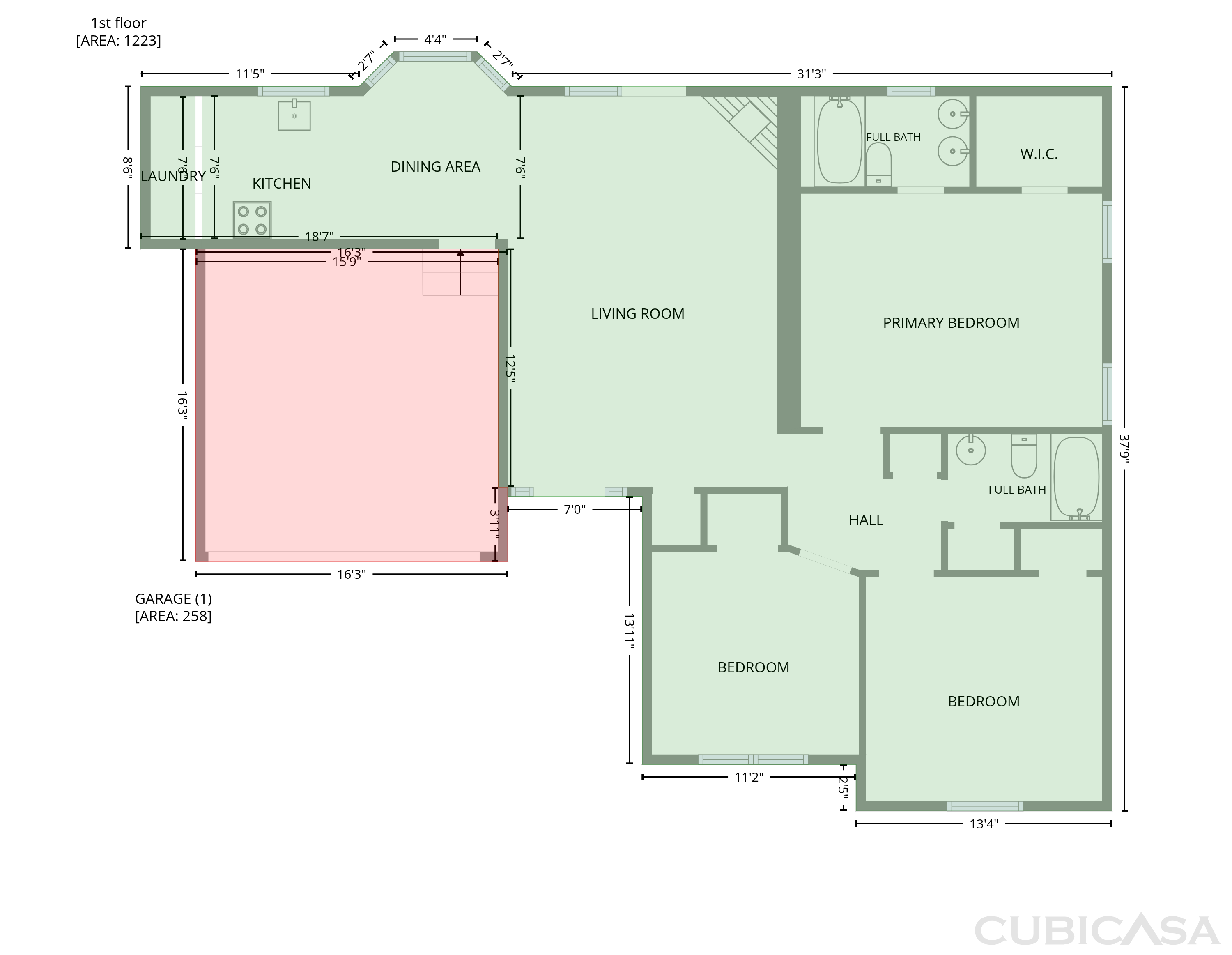 Main Floor of 60 Corn Crib Ct, Newnan, GA