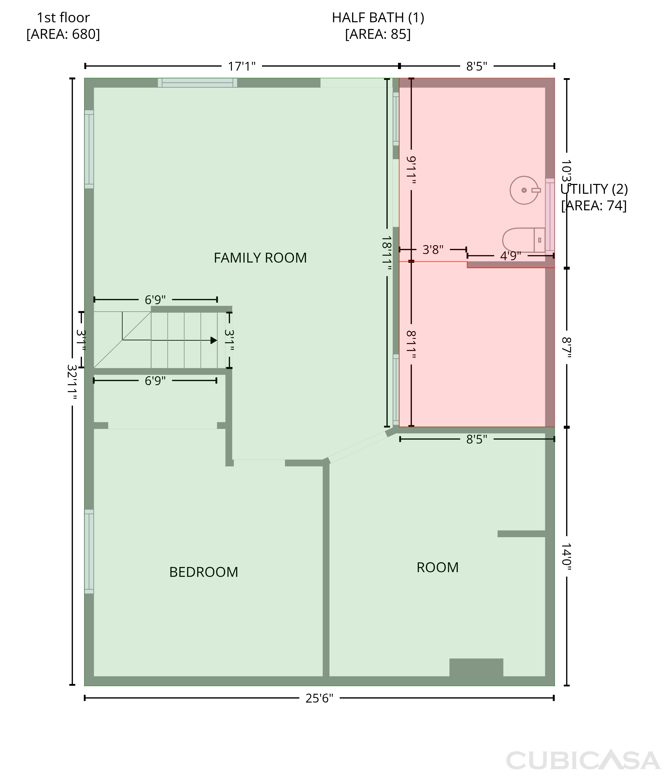 Main Floor of 5363 Reber Pl, Saint Louis, MO