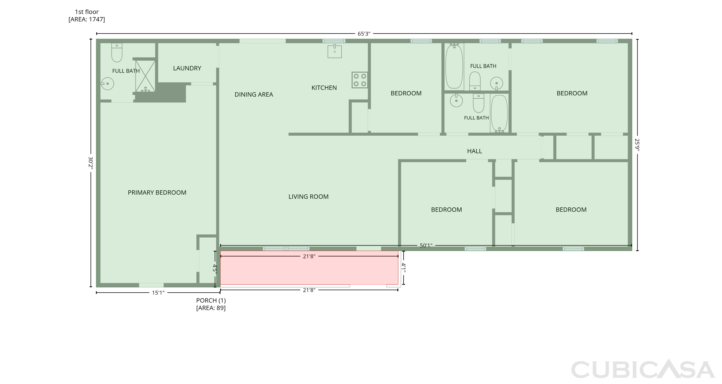 Main Floor of 110 Patsy Ln, Goldsboro, NC