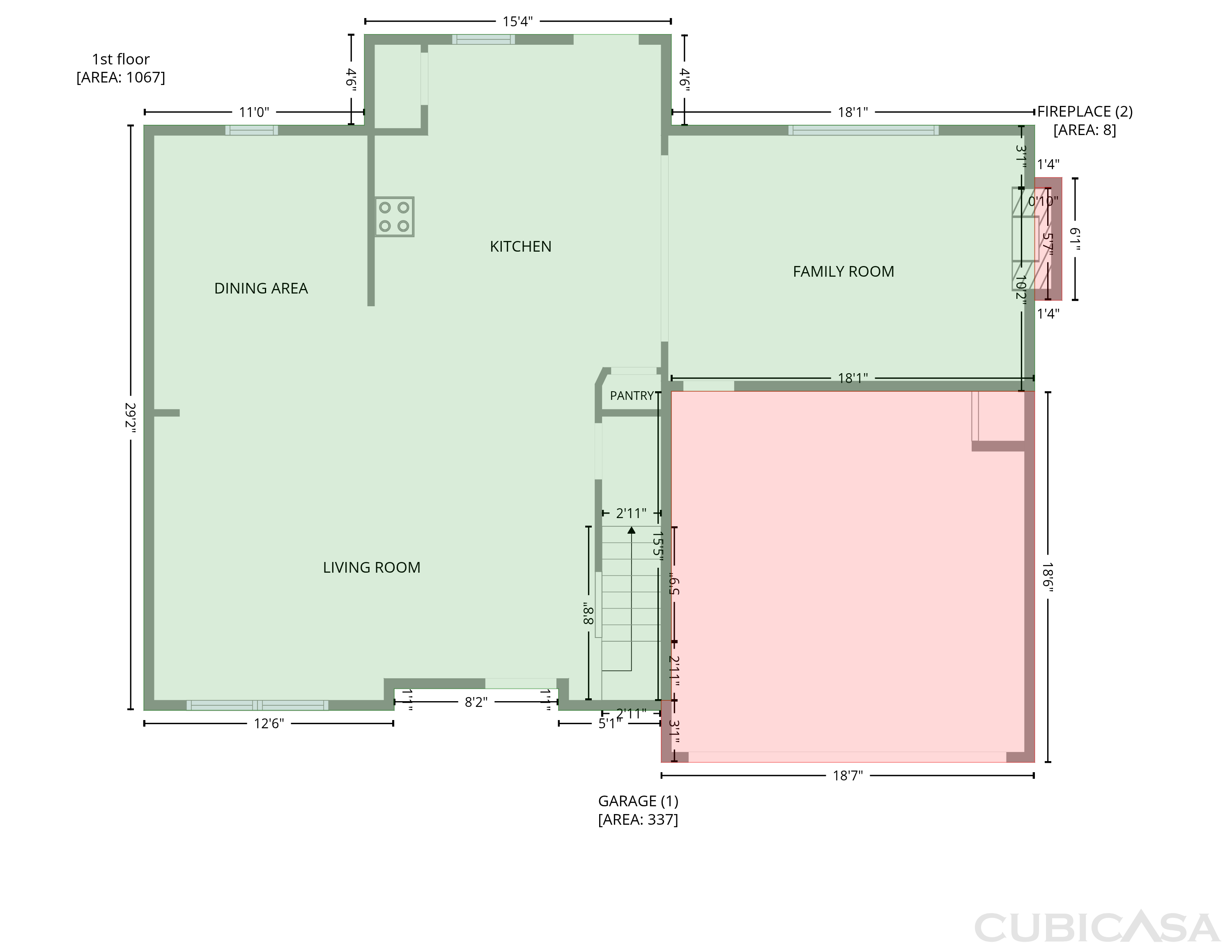 Main Floor of 77 Hamil Ct NW, Cartersville, GA