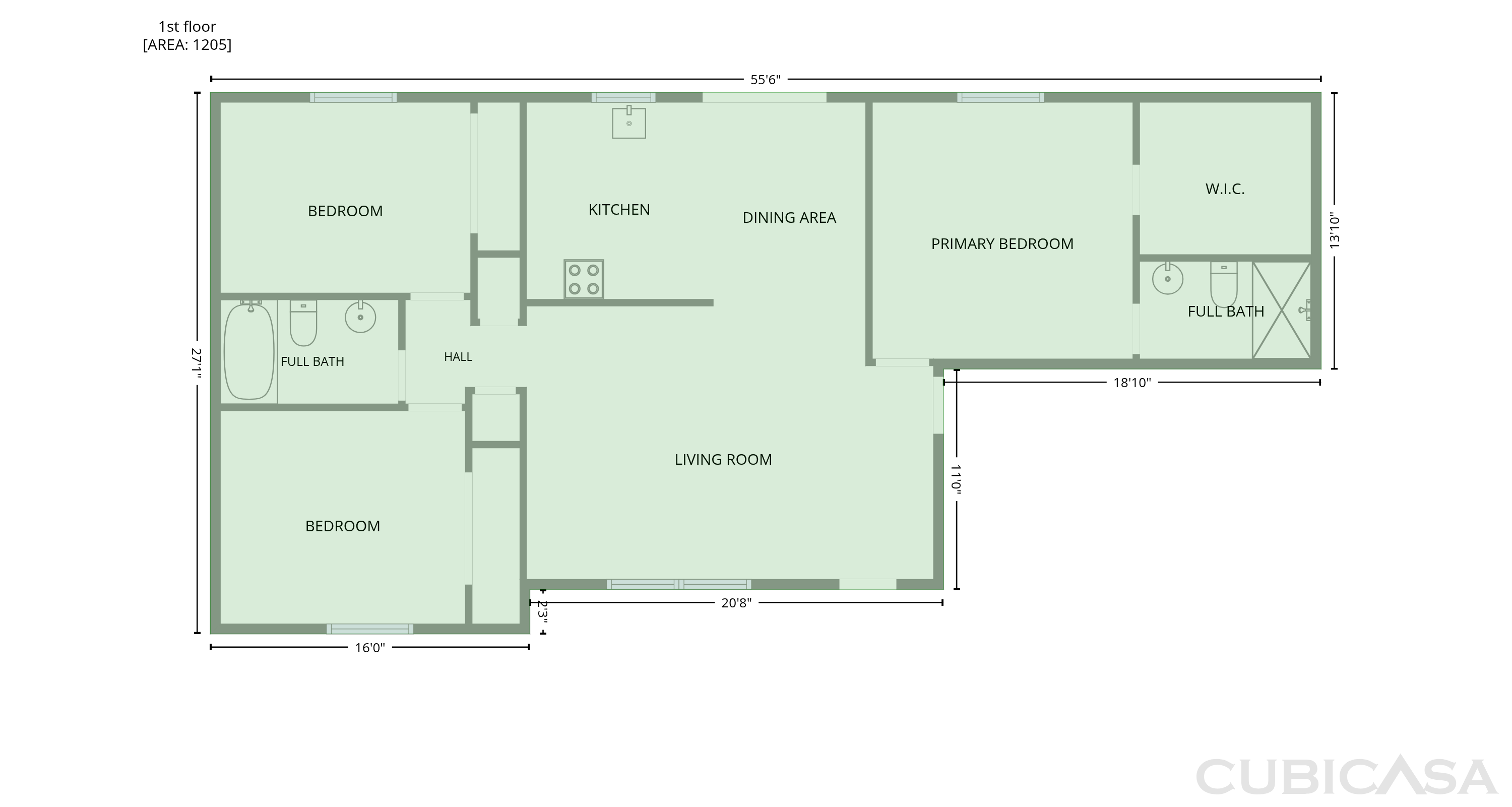 Main Floor of 1719 Needle Palm Dr, Edgewater, FL