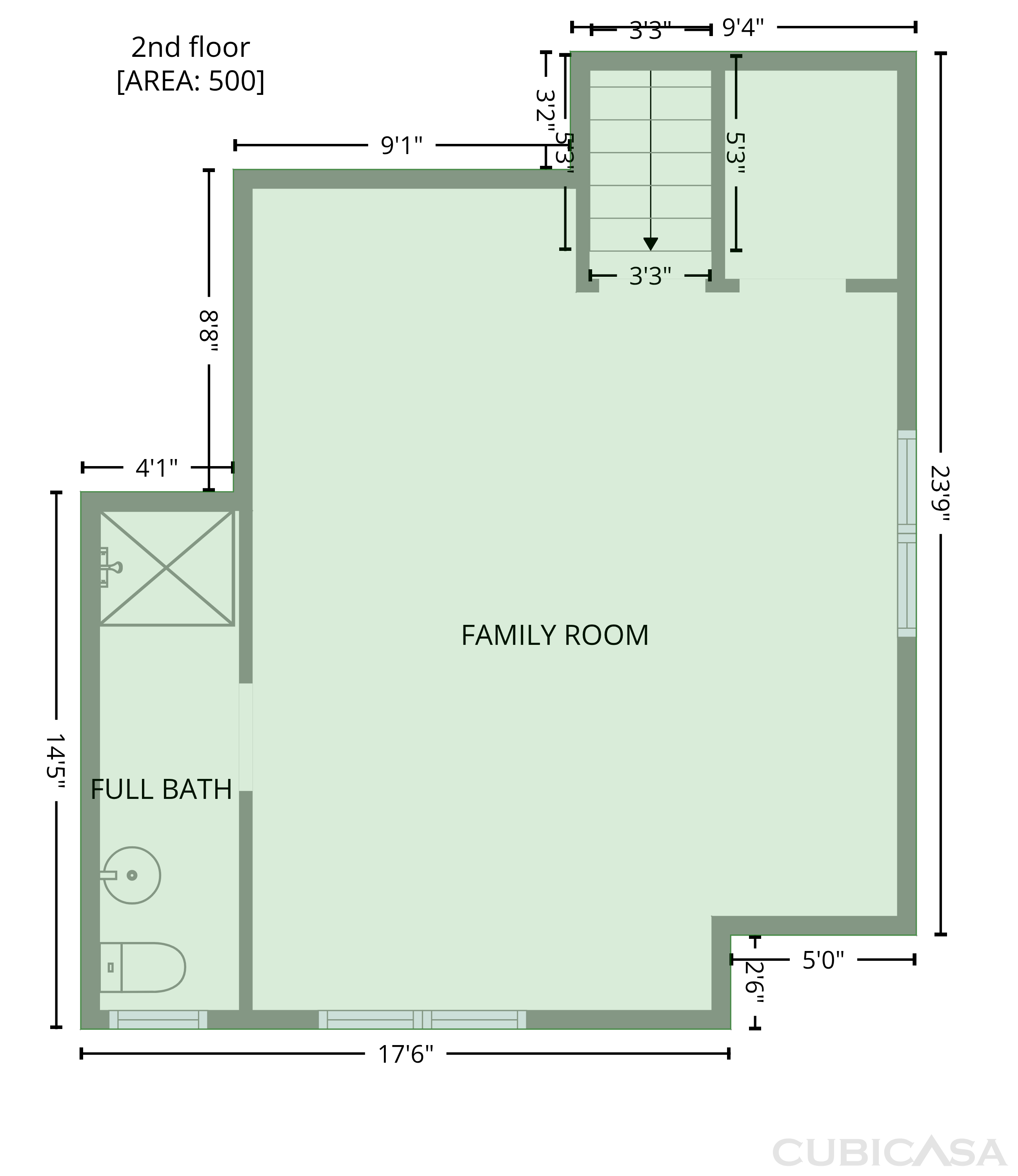 Second Floor of 2011 Wild Cherry Dr, Lewisburg, TN
