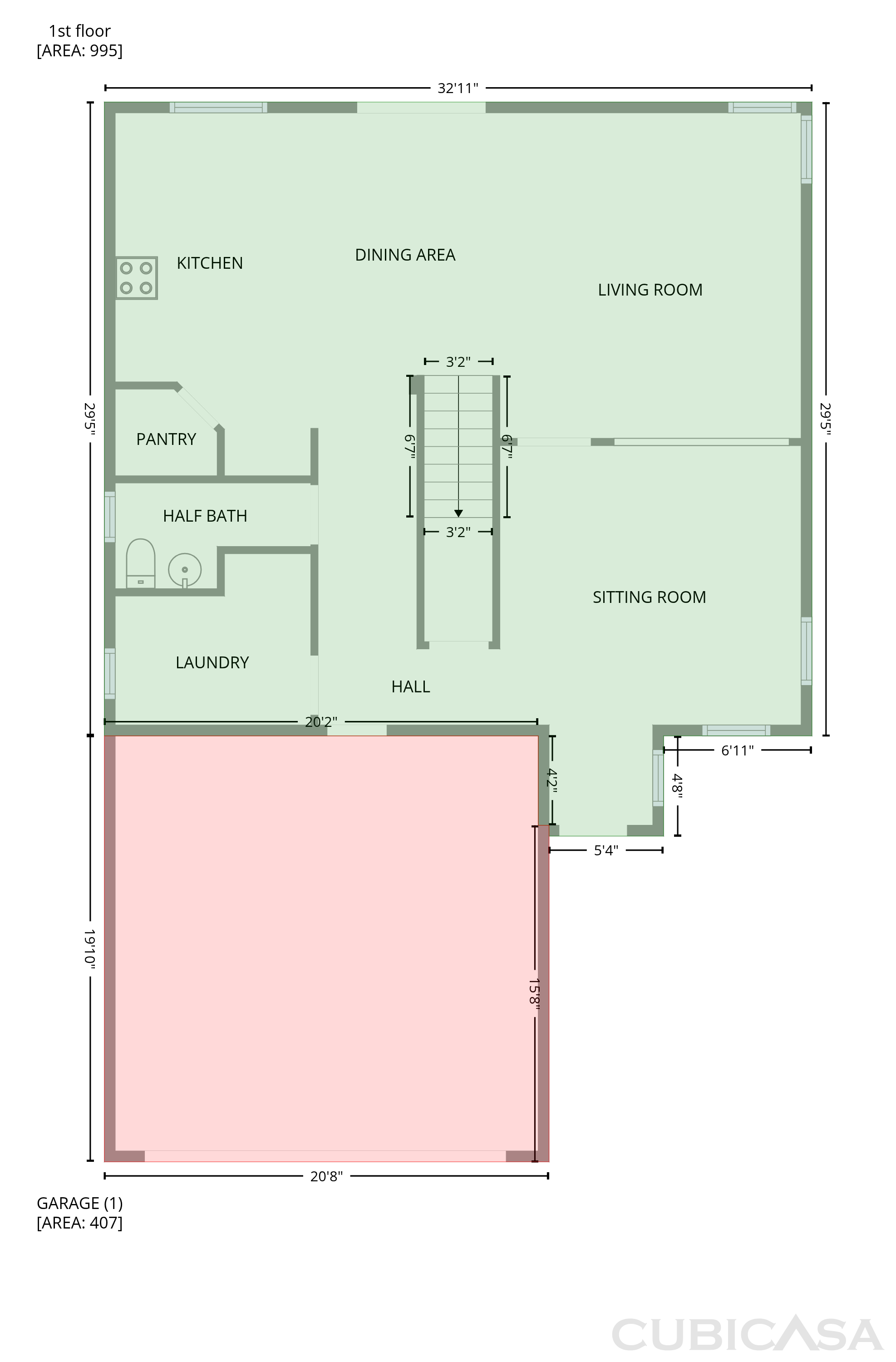 Main Floor of 11244 W Massey Dr, Marana, AZ