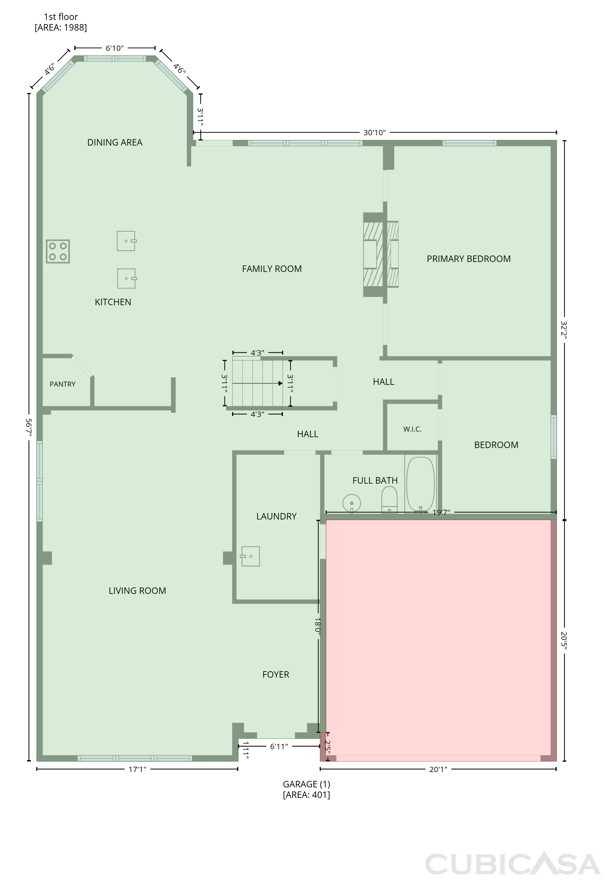 Main Floor of 4118 W Saint Anne Ave, Phoenix, AZ