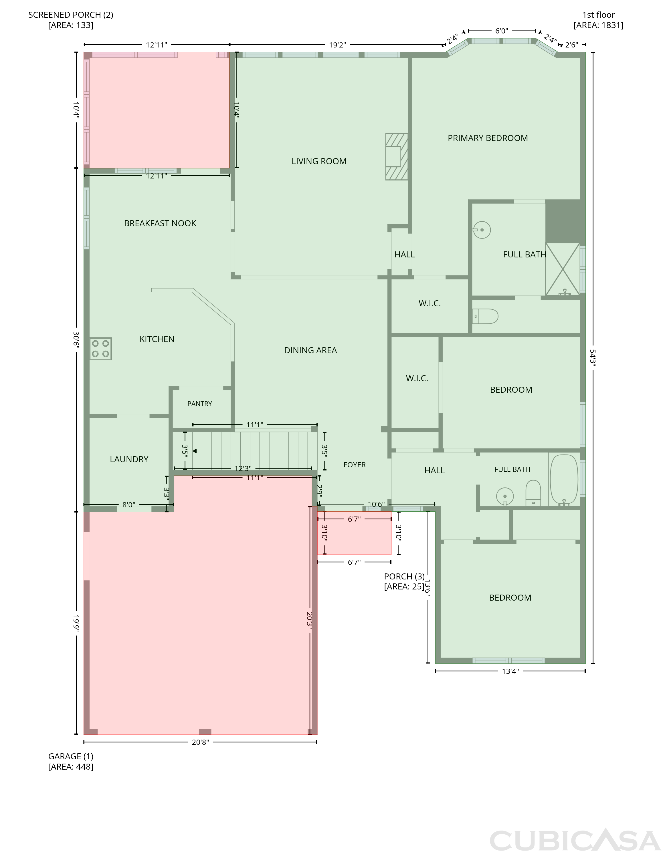 Main Floor of 580 Pointe Of Oaks Rd, Summerville, SC