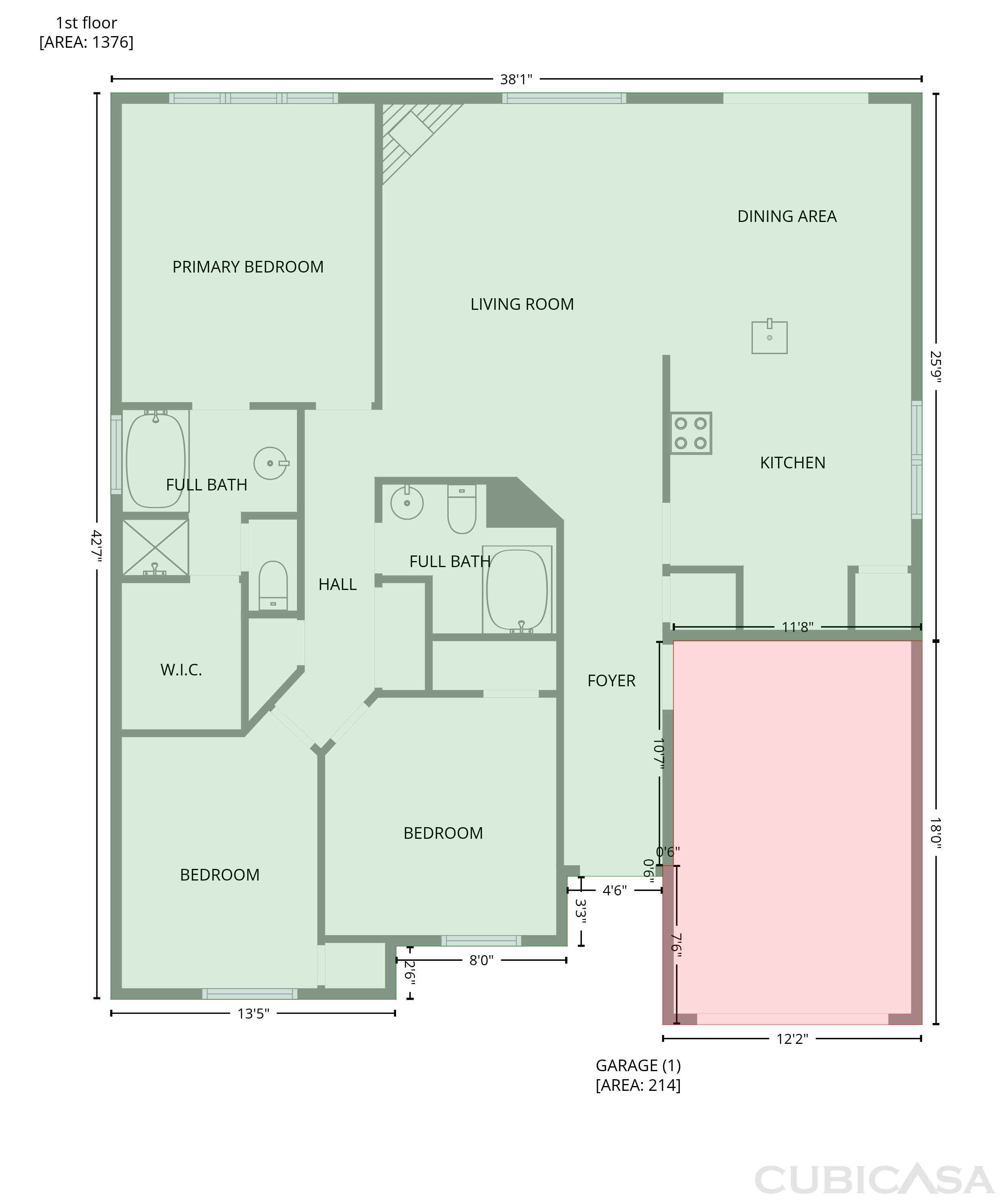 Main Floor of 4234 Nestleway Ct, Greensboro, NC