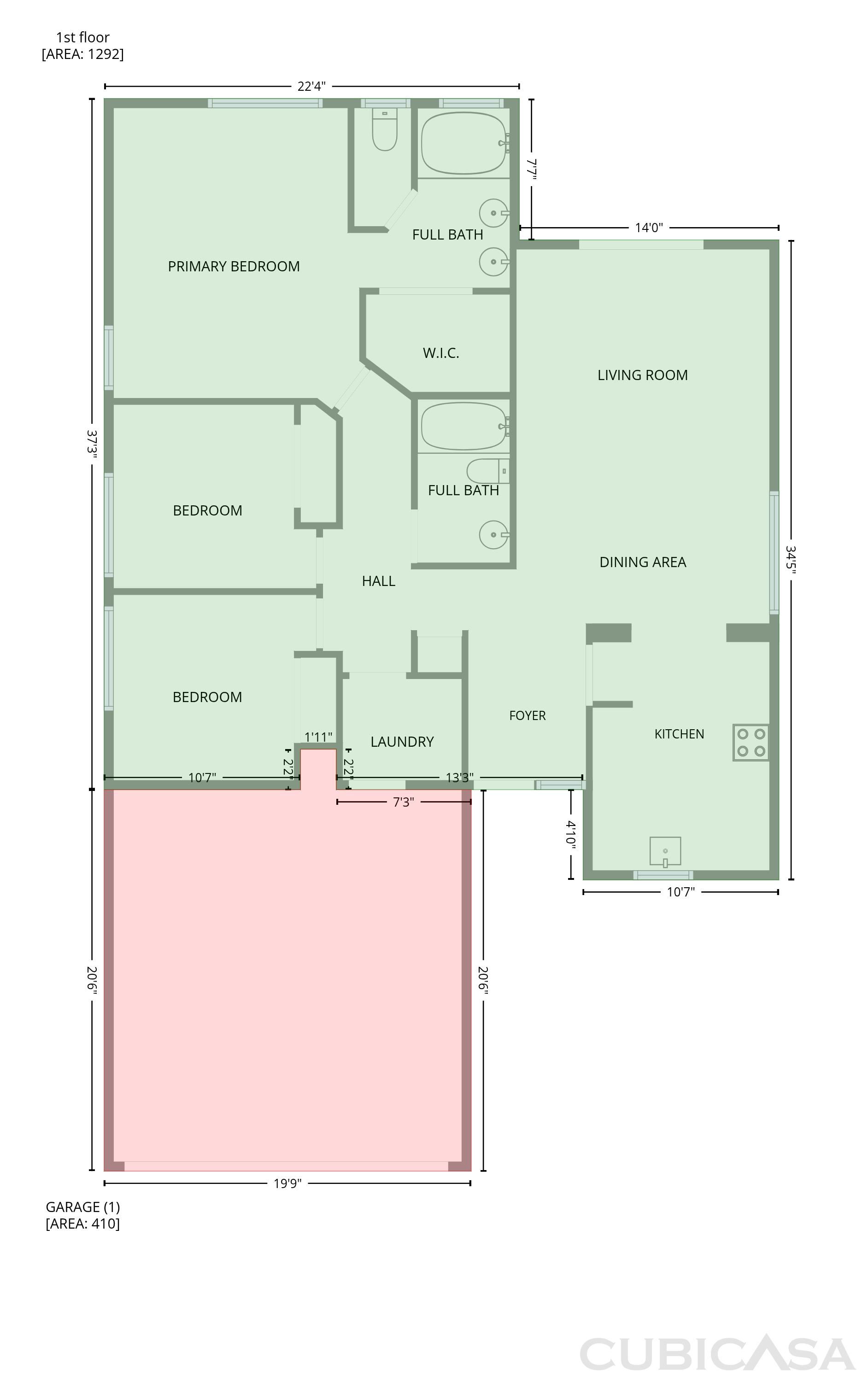 Main Floor of 5910 N 78th Dr, Glendale, AZ