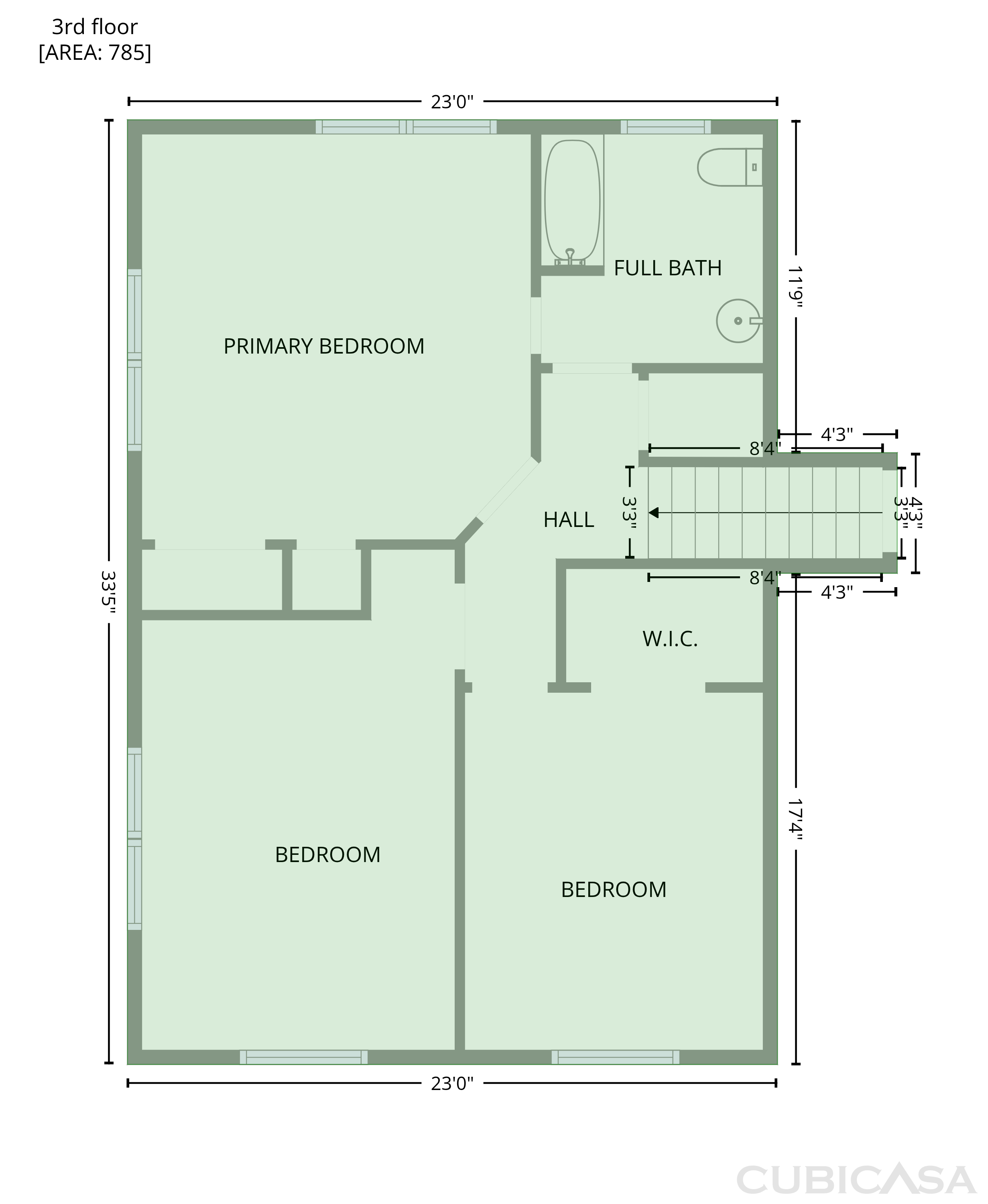Floor 4 of 644 Wellfleet Dr, Bay Village, OH