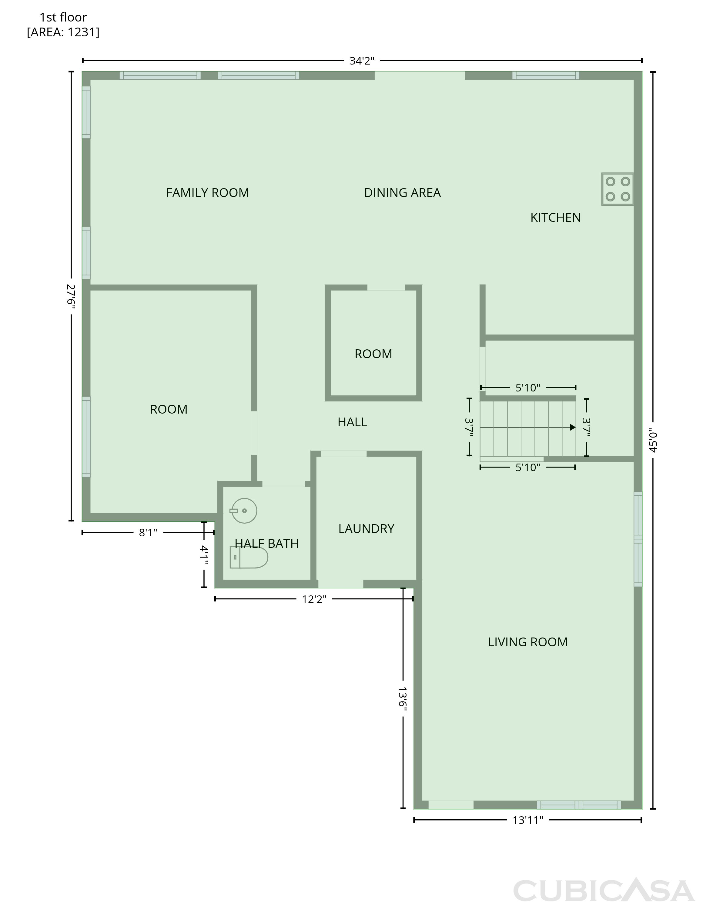 Main Floor of 7085 W Andrew Ln, Peoria, AZ