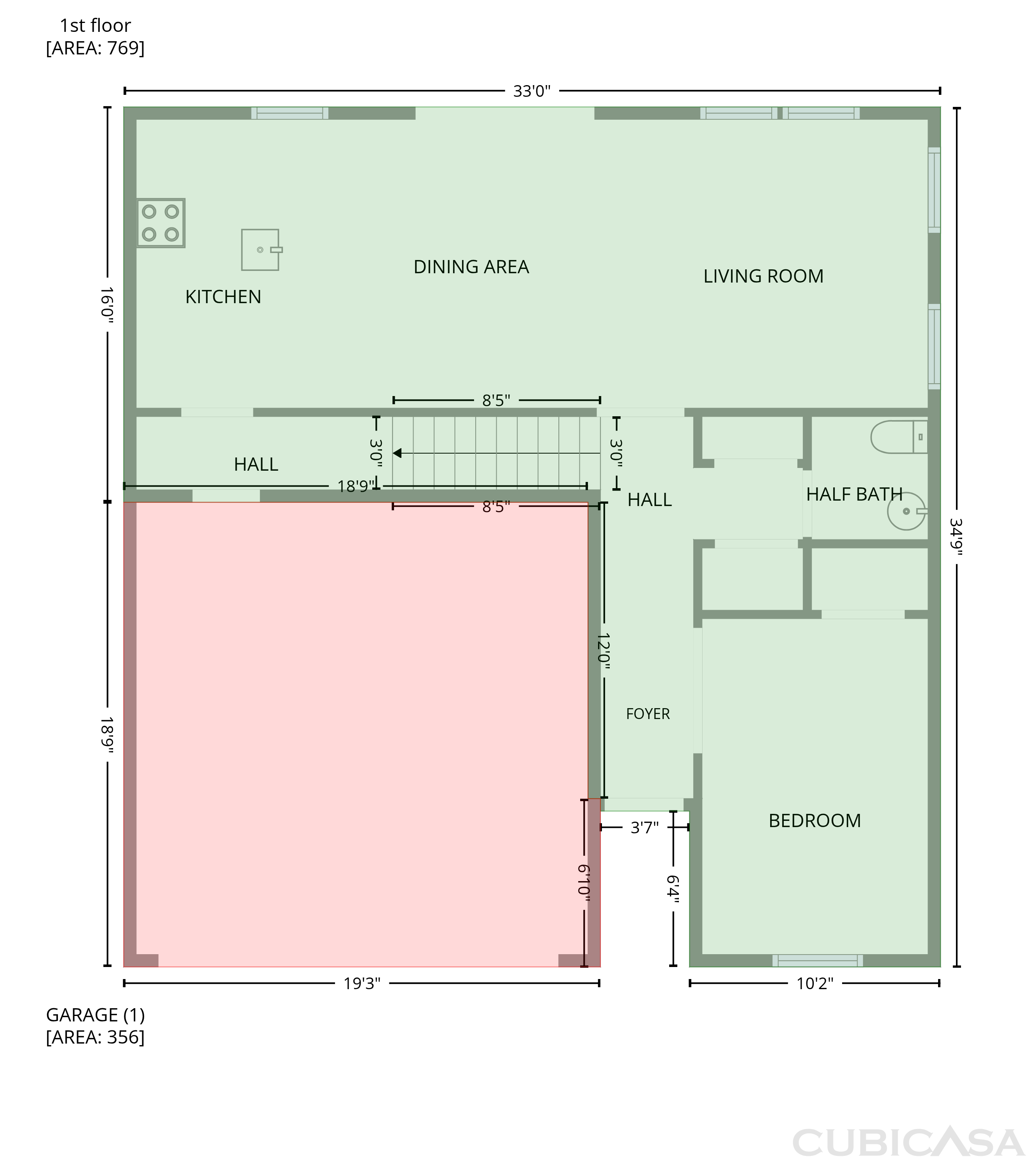 Main Floor of 3705 Grimes Martinez Ct, Murfreesboro, TN