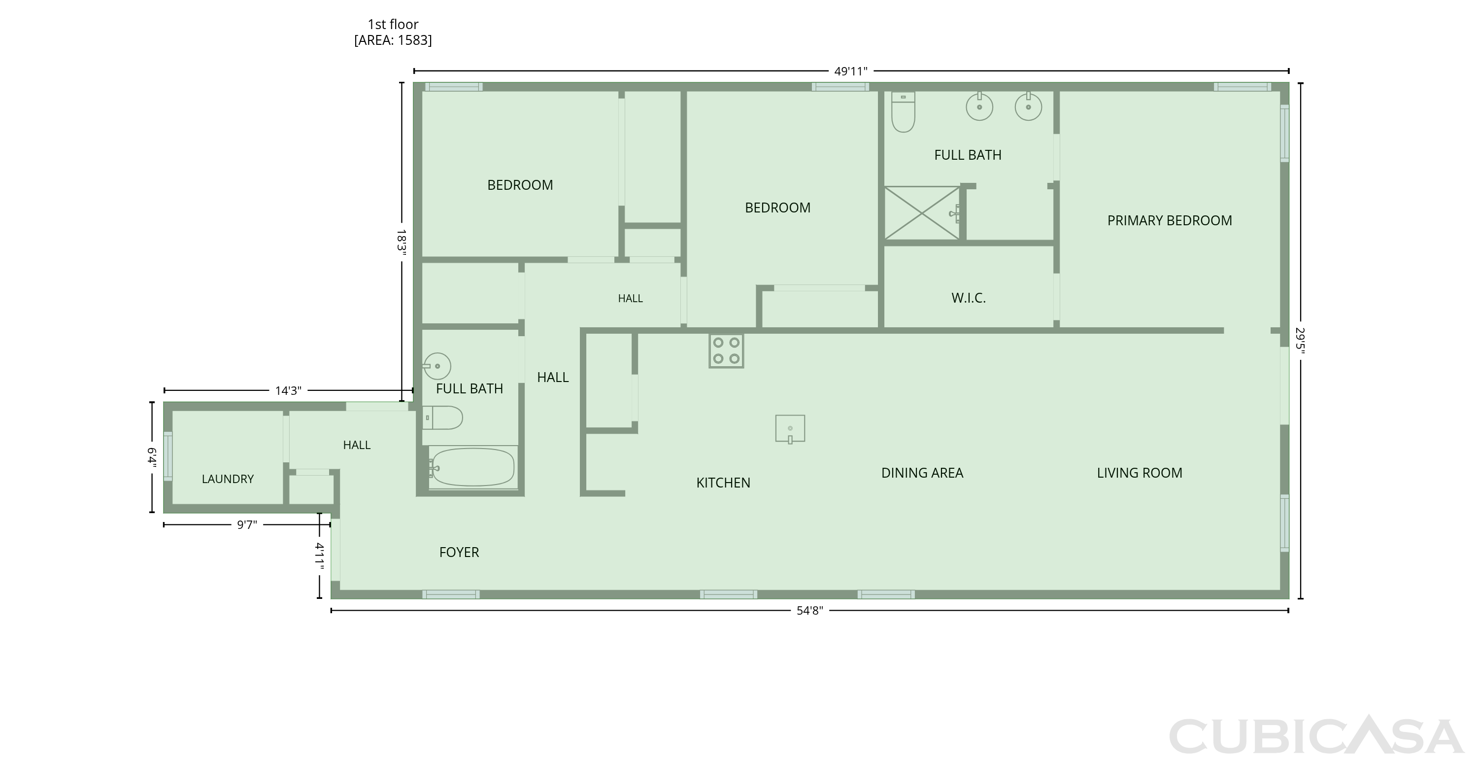Main Floor of 3166 Rustic Deer Way, Green Cove Springs, FL