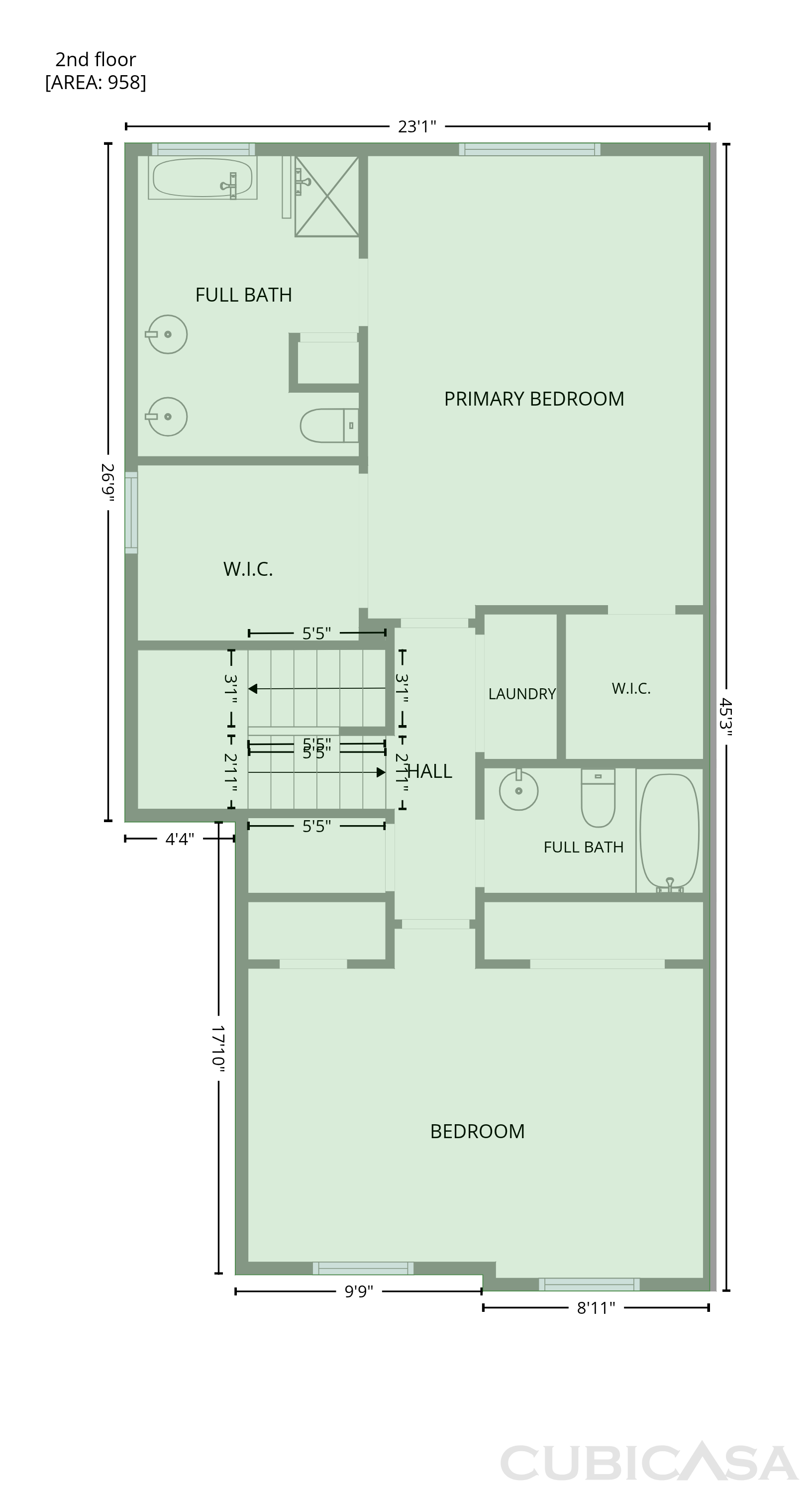 Second Floor of 67 Marble Rock Pl, Spring, TX