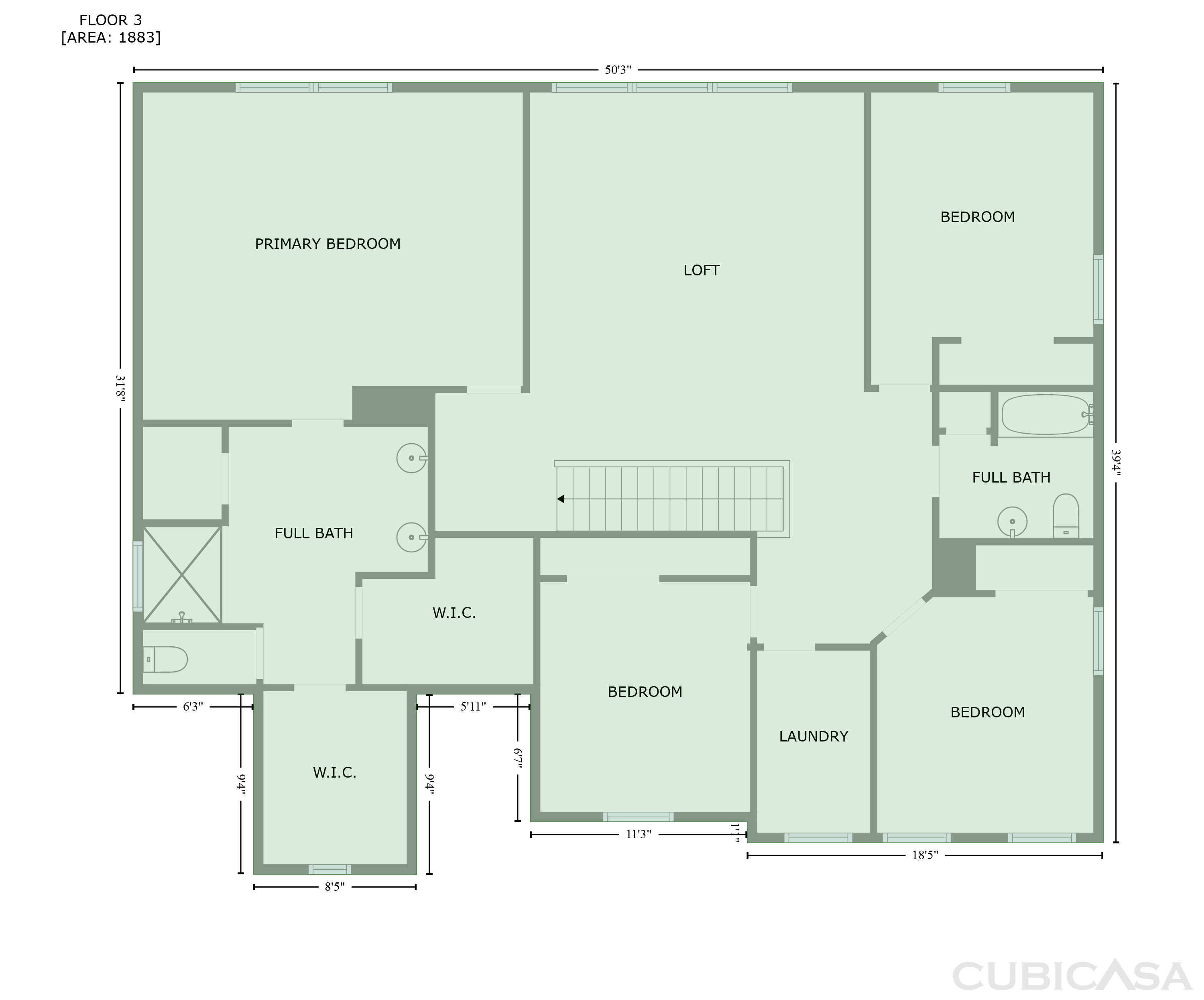 Third Floor of 705 Old Cove Rd, Fort Mill, SC