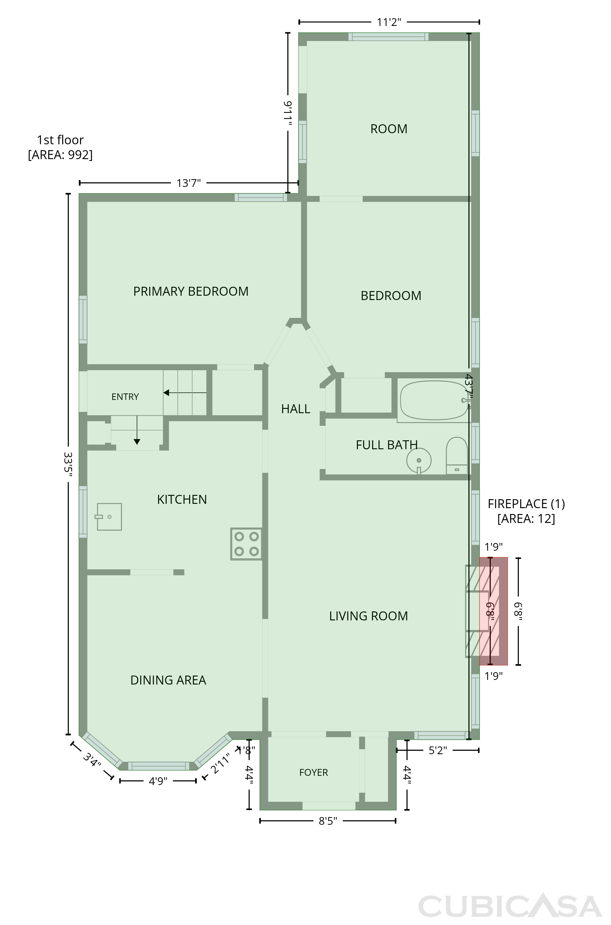 Main Floor of 16853 Saint Marys St, Detroit, MI