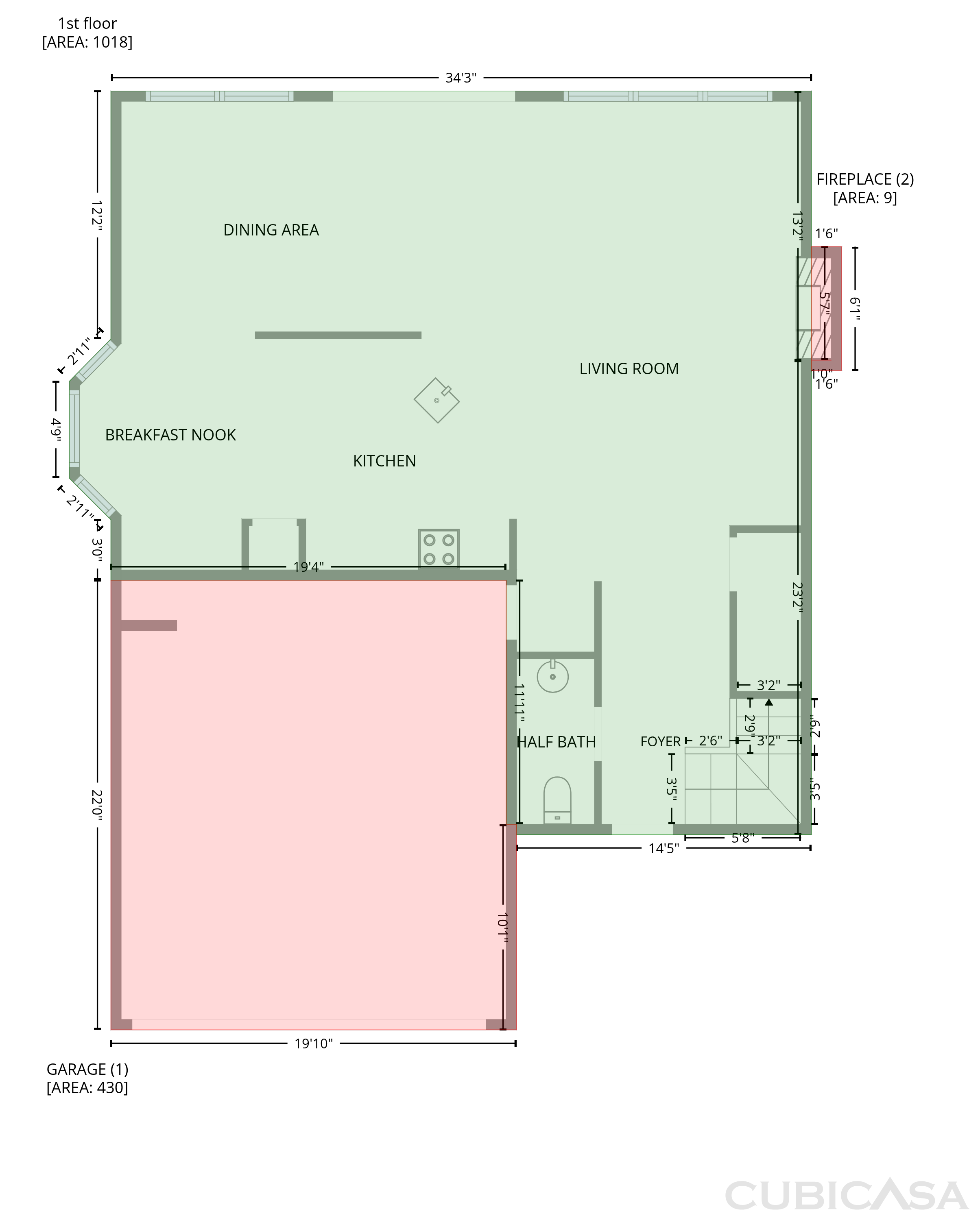 Main Floor of 9325 Ayscough Rd, Summerville, SC