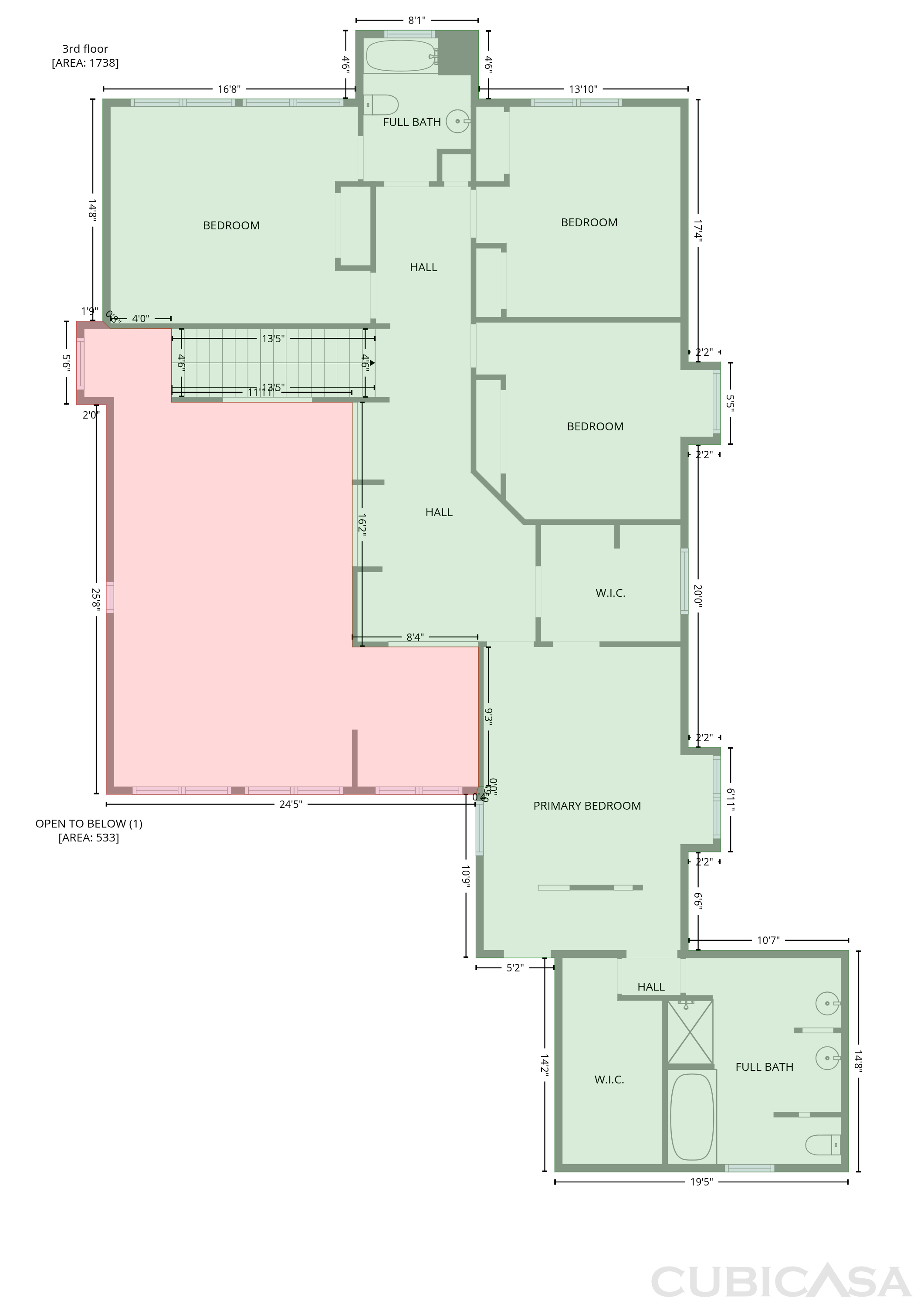 Third Floor of 302 Summer Garden Dr, Marietta, GA