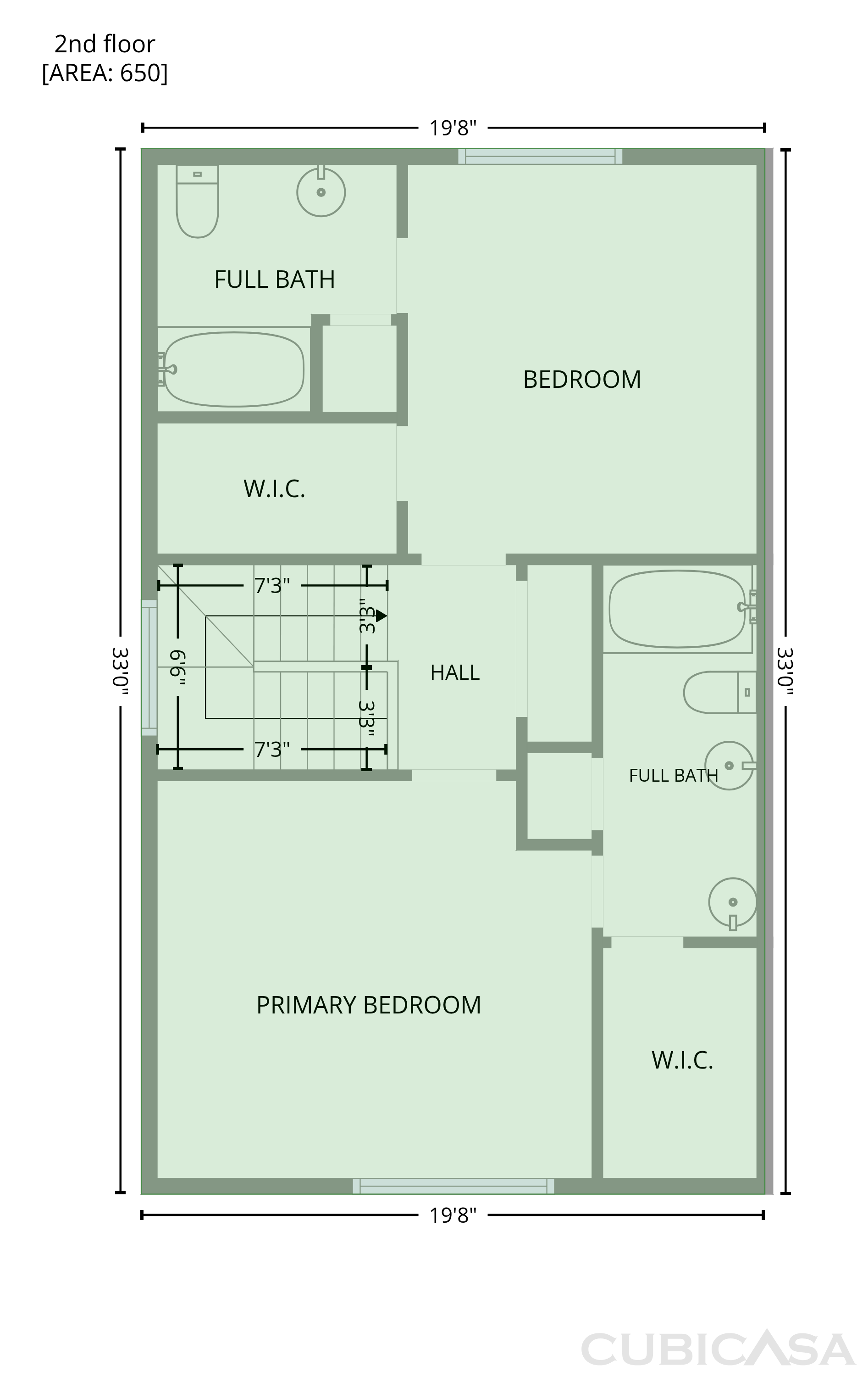 Second Floor of 14205 Tranters Creek Ln, Charlotte, NC