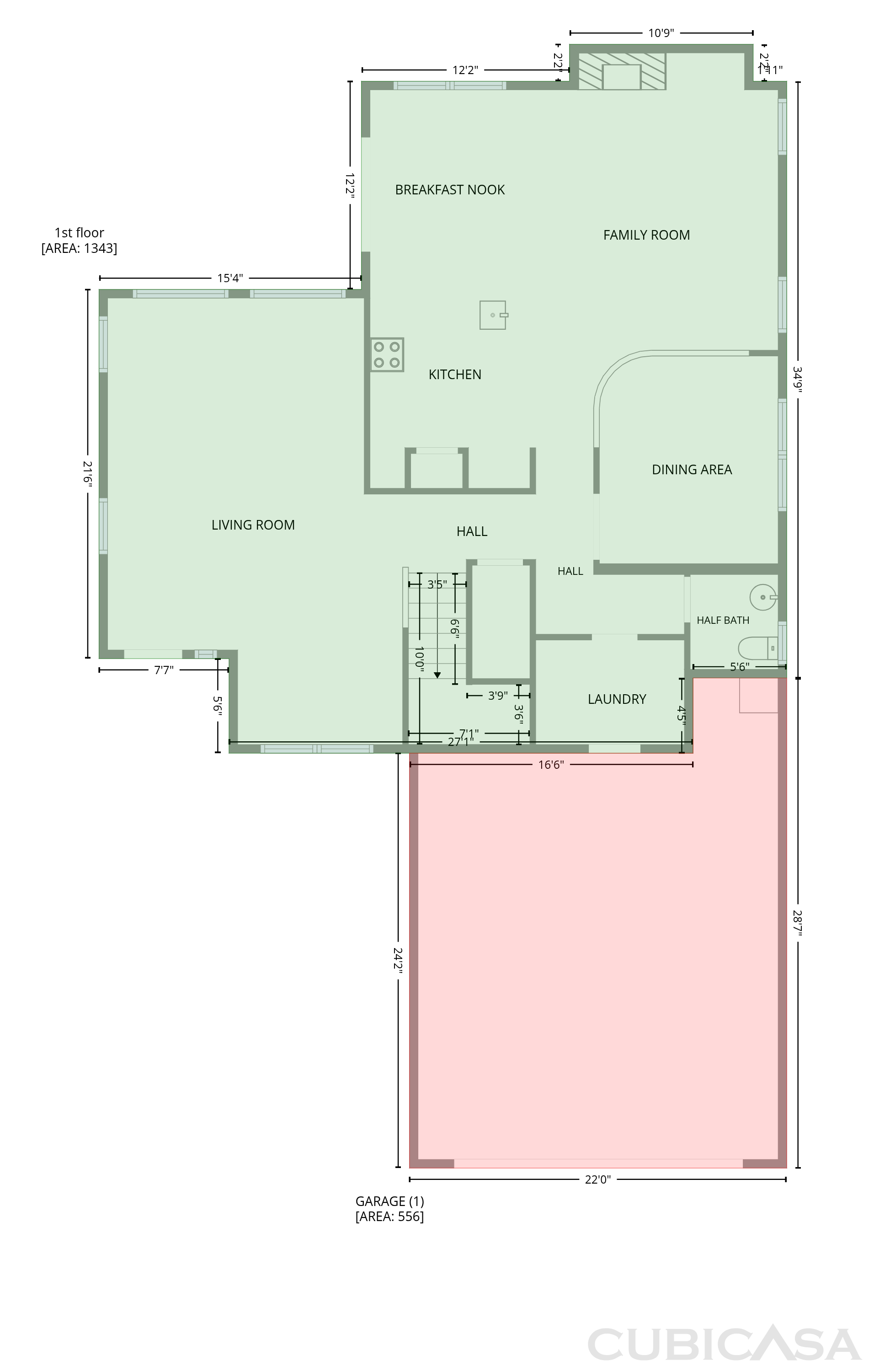 Main Floor of 25583 W Pioneer St, Buckeye, AZ
