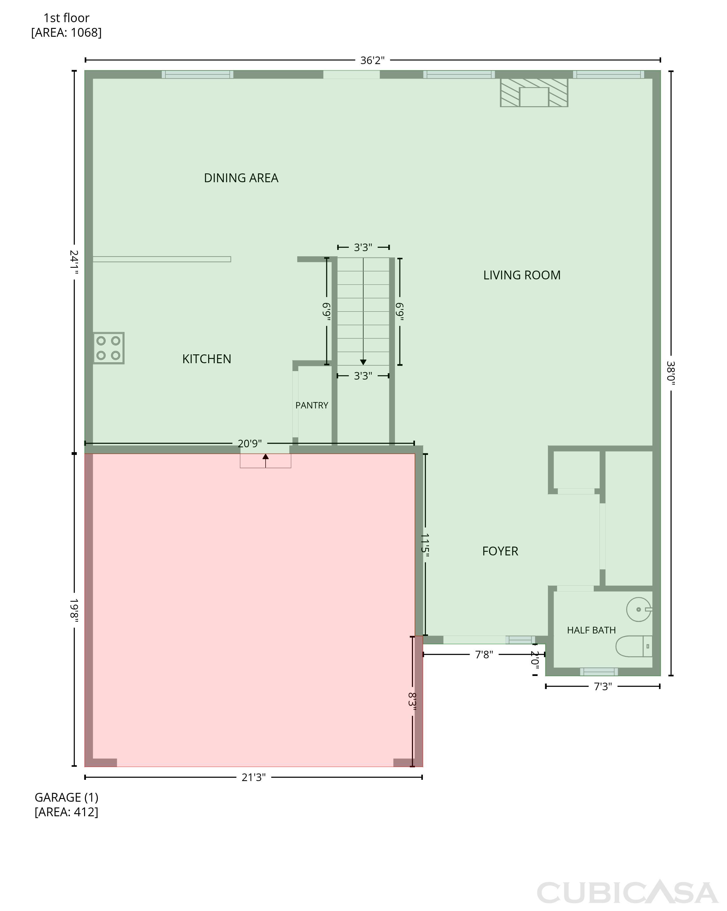 Main Floor of 12634 Old Pond Rd, Noblesville, IN