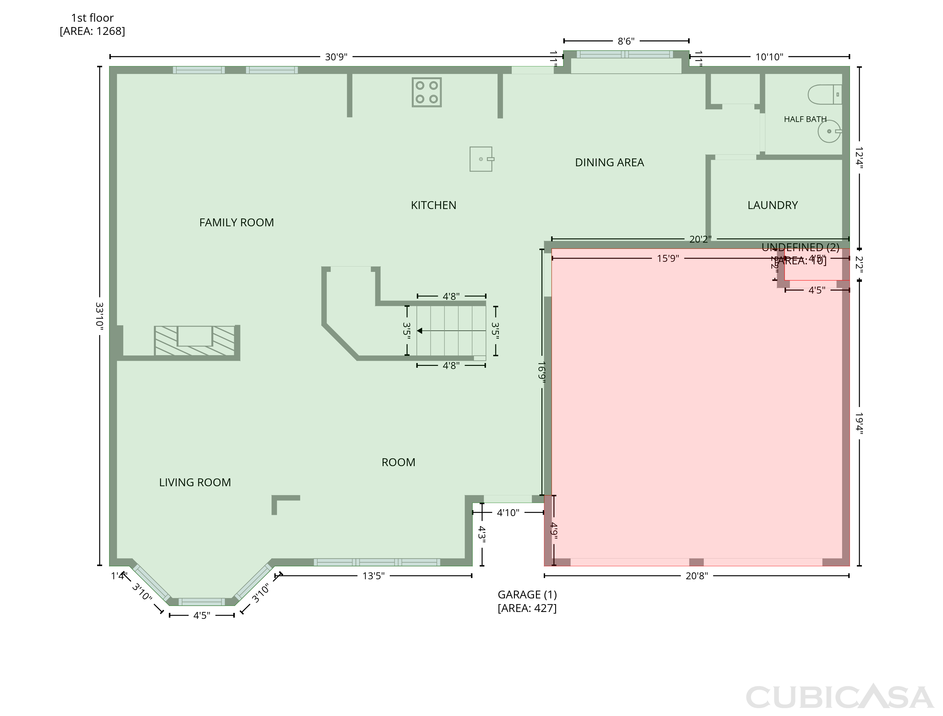 Main Floor of 6878 Genevieve Dr, Fort Worth, TX
