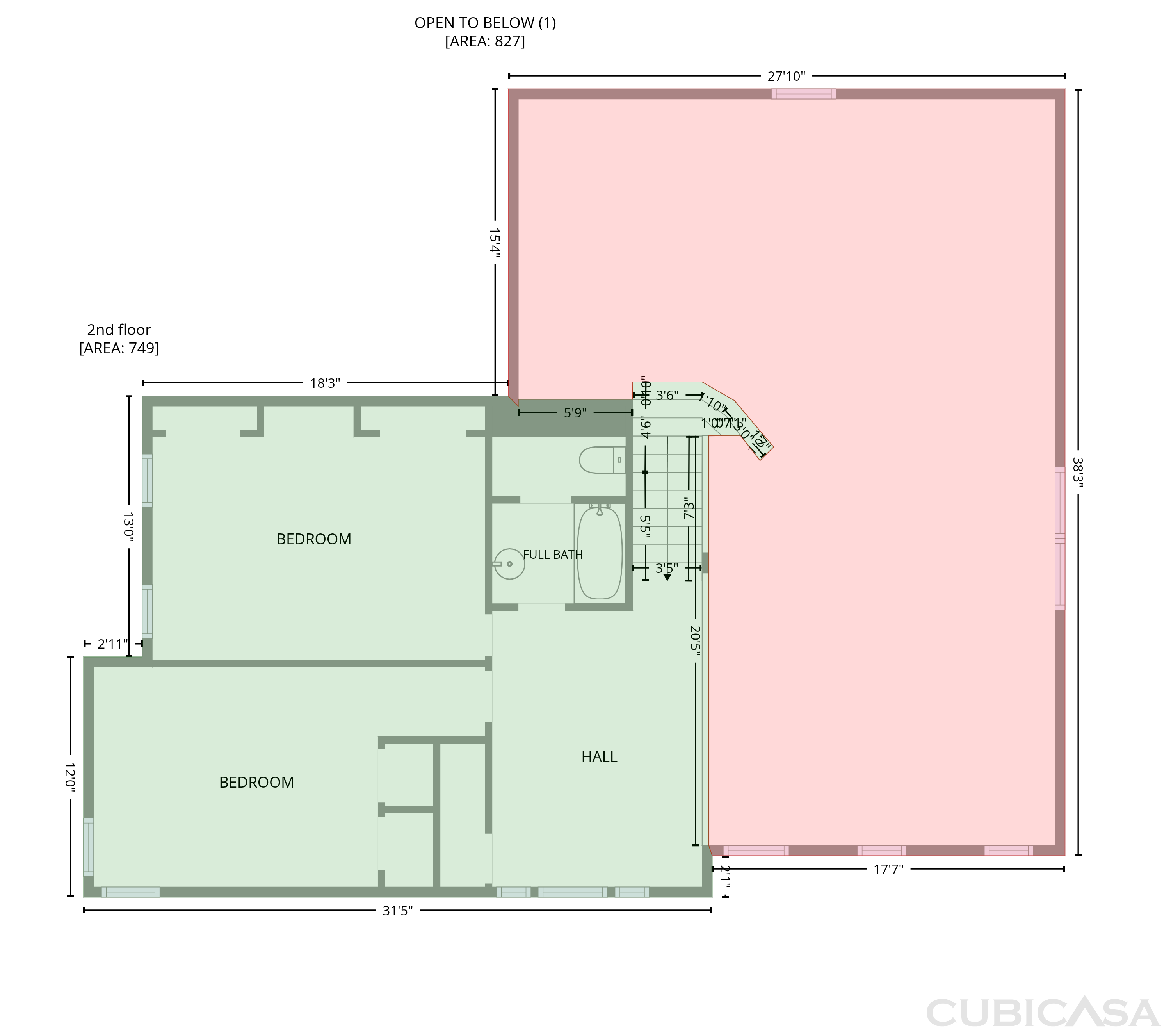 Third Floor of 9113 Tenor Way, Indianapolis, IN