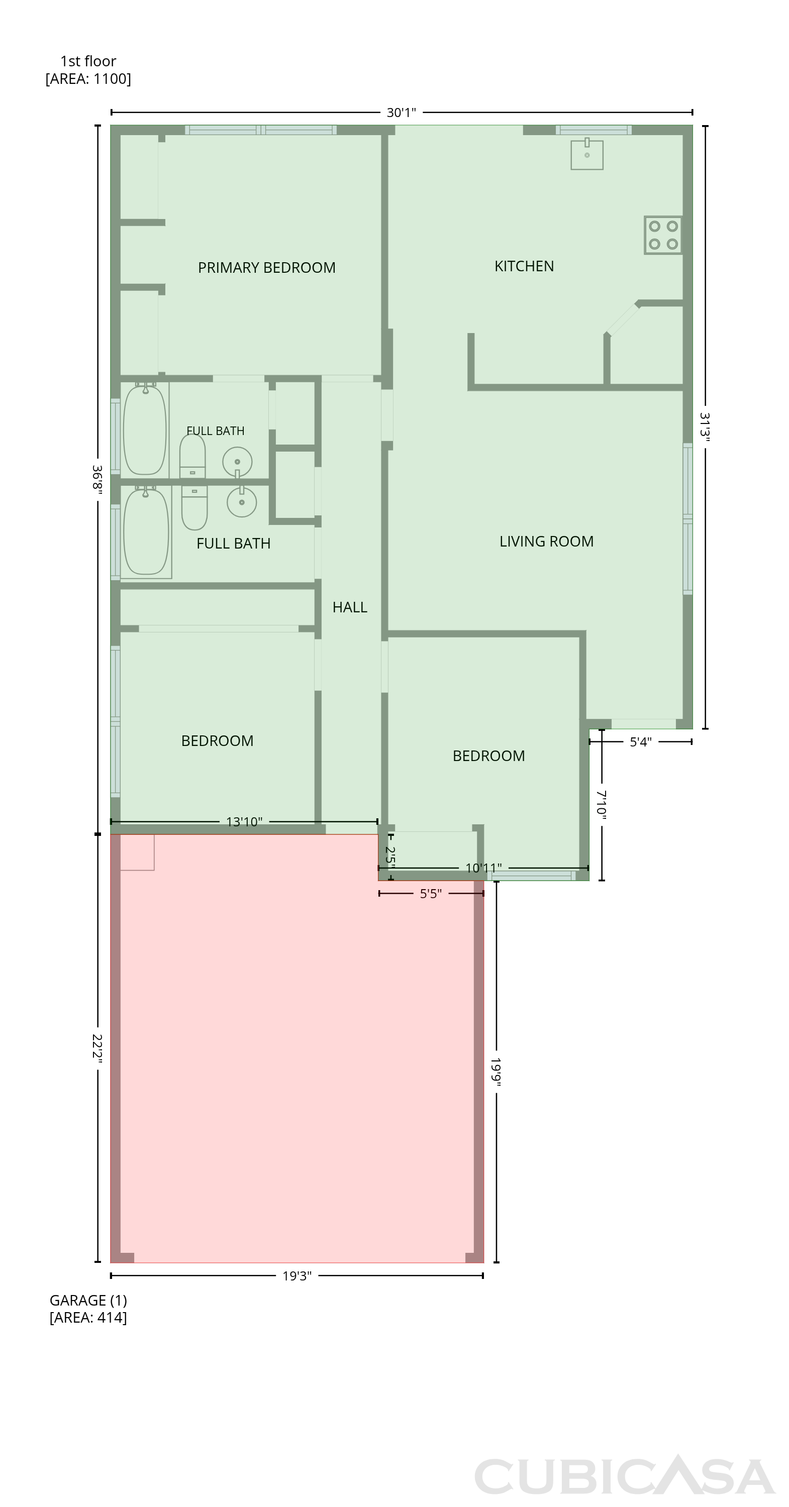 Main Floor of 198 N 222nd Dr, Buckeye, AZ