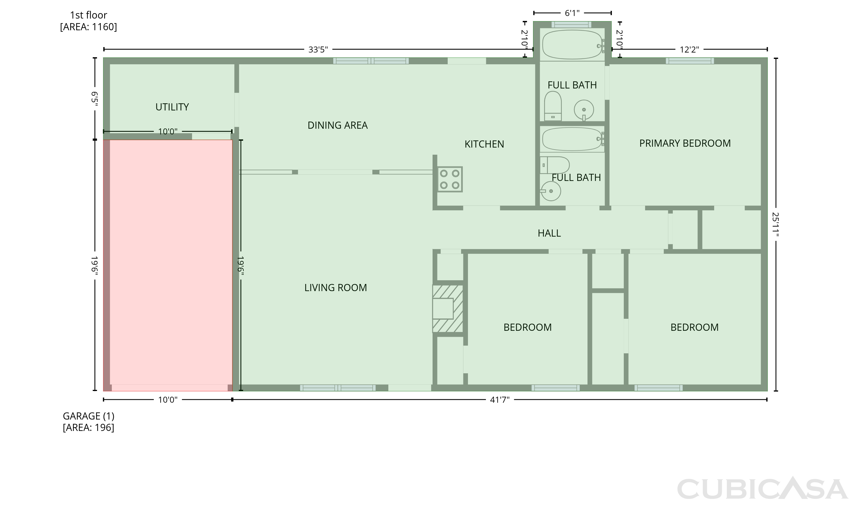 Main Floor of 908 Hackberry St, Copperas Cove, TX