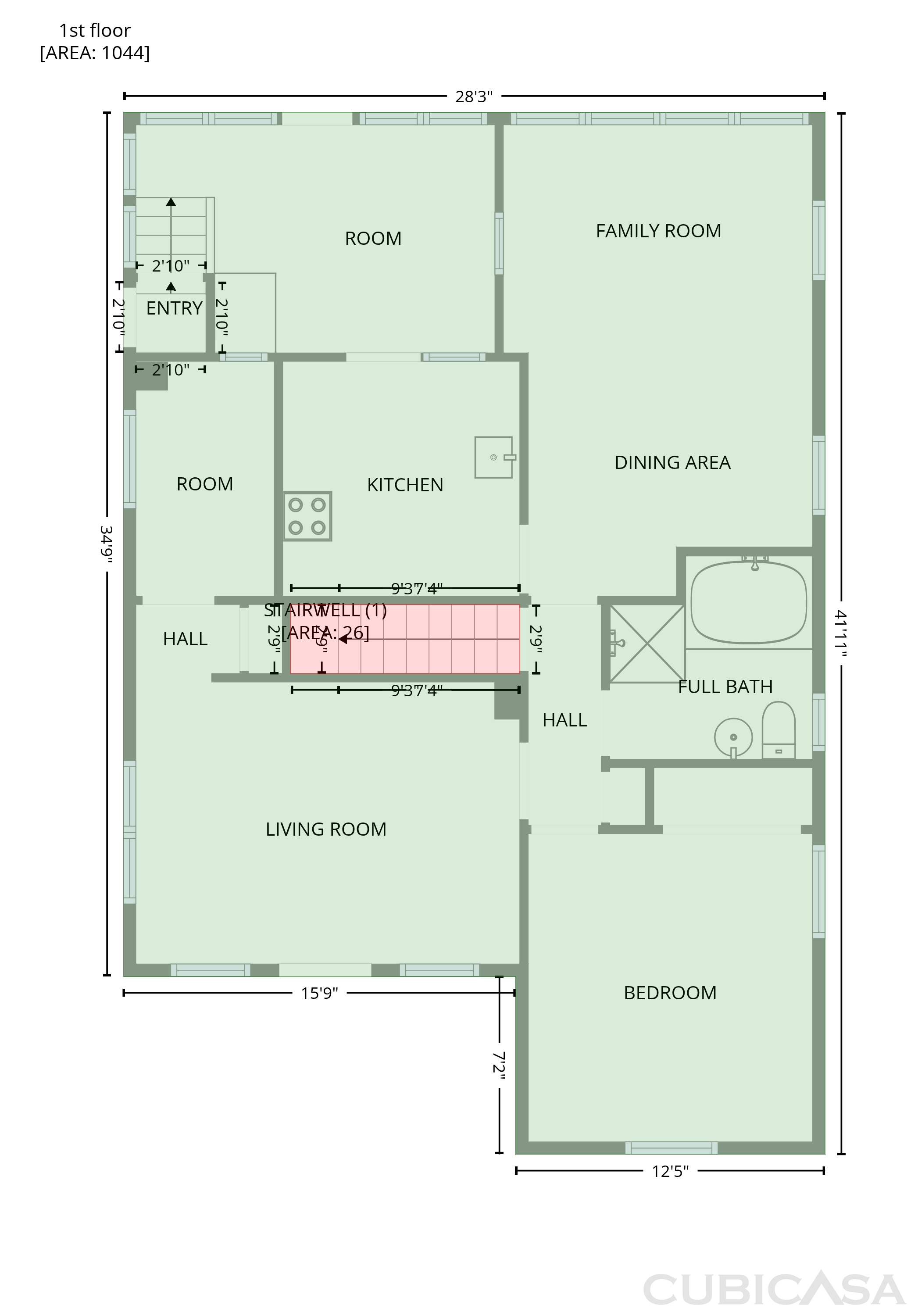 Second Floor of 3023 K St SE, Washington, DC