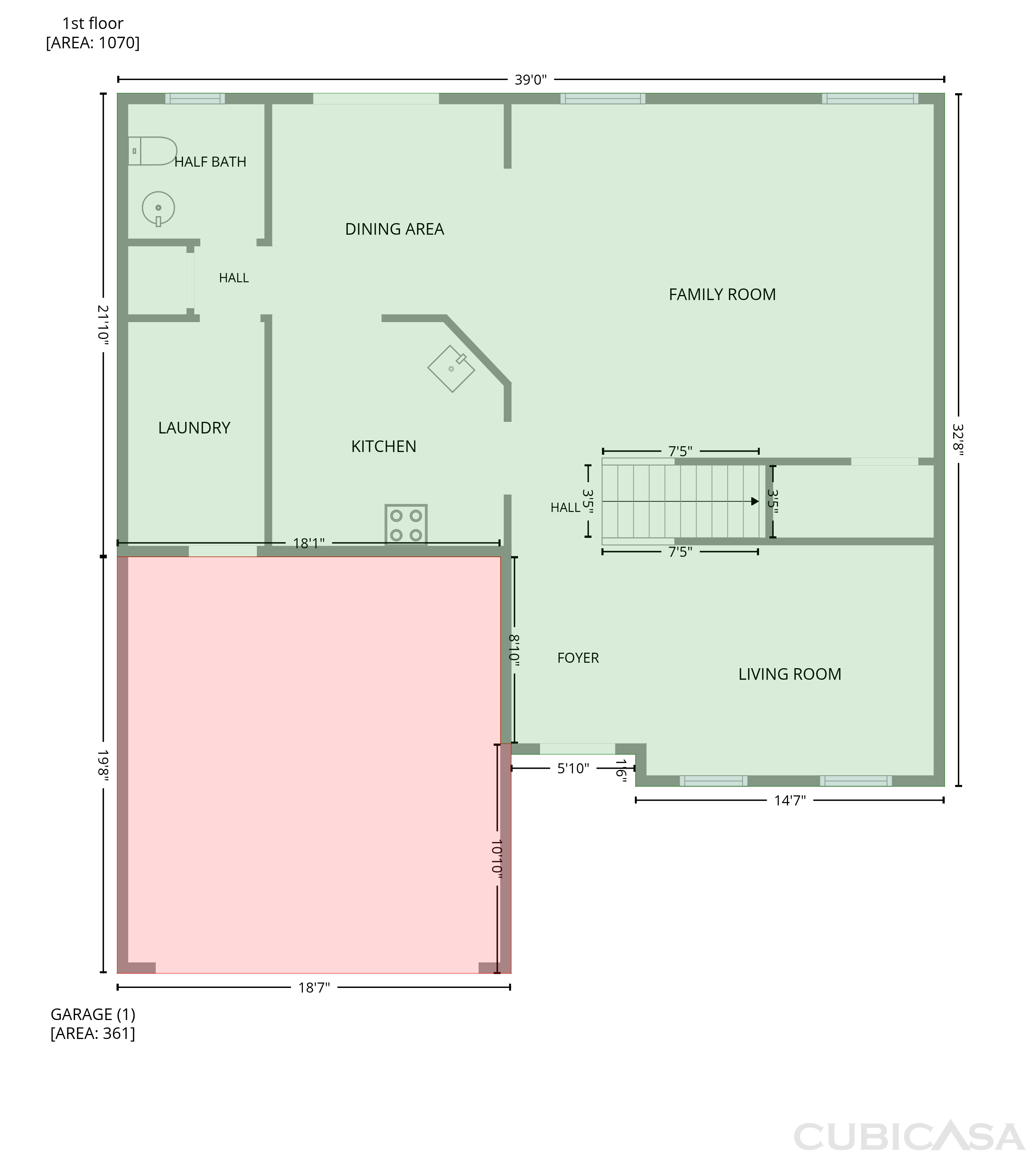 Main Floor of 10155 Cedarcliff, San Antonio, TX