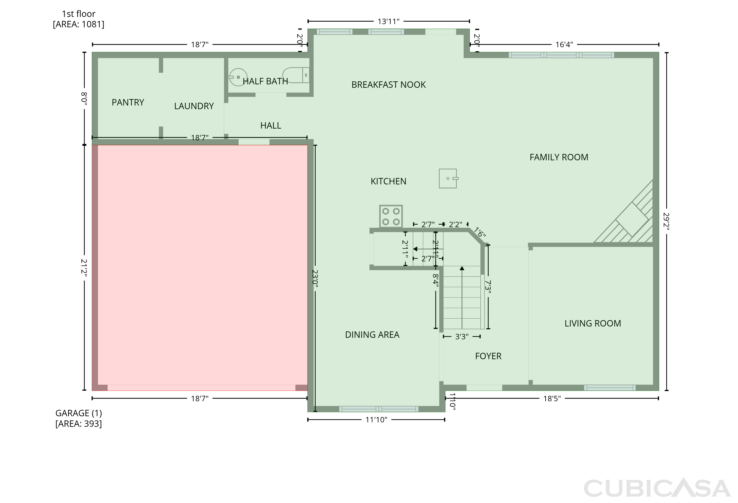 Main Floor of 448 N Waterford Oaks Dr, Cedar Hill, TX
