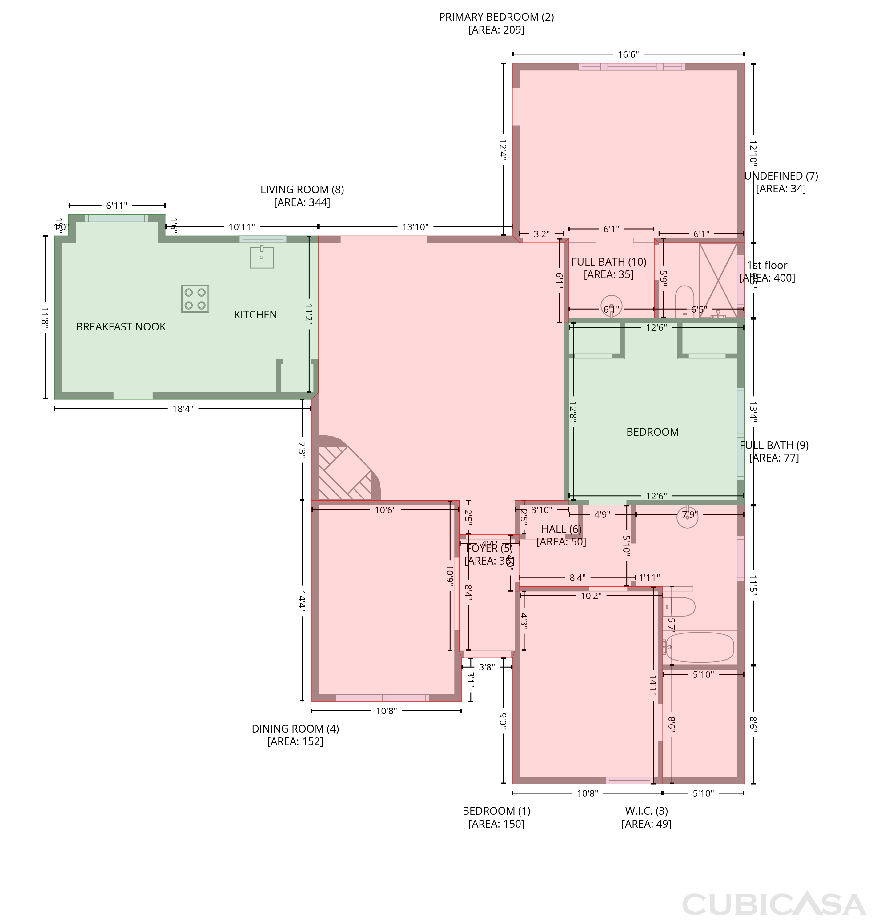 Second Floor of 1913 Atlanta St, Deer Park, TX