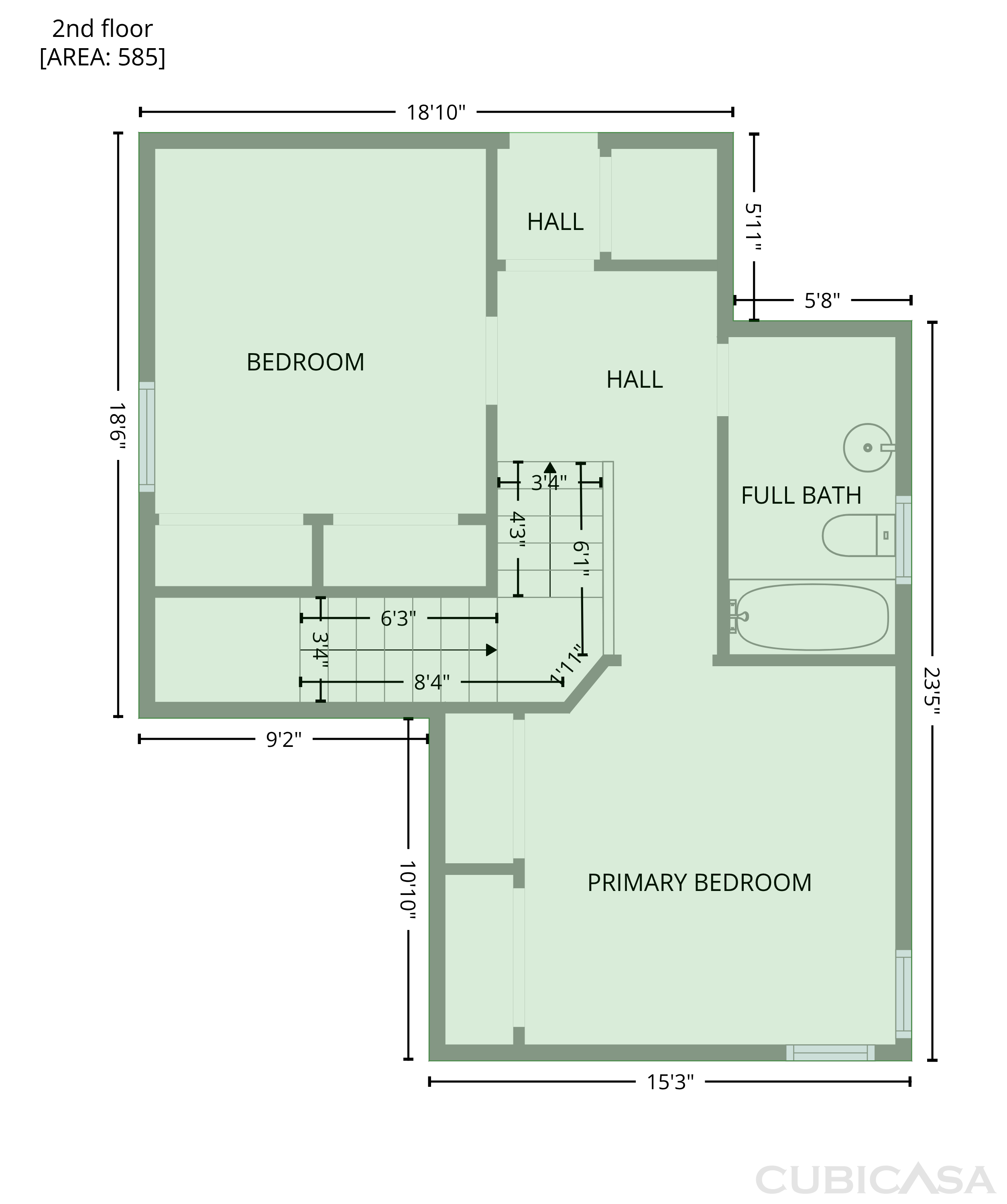 Second Floor of 1848 Capeside Cir, Wellington, FL