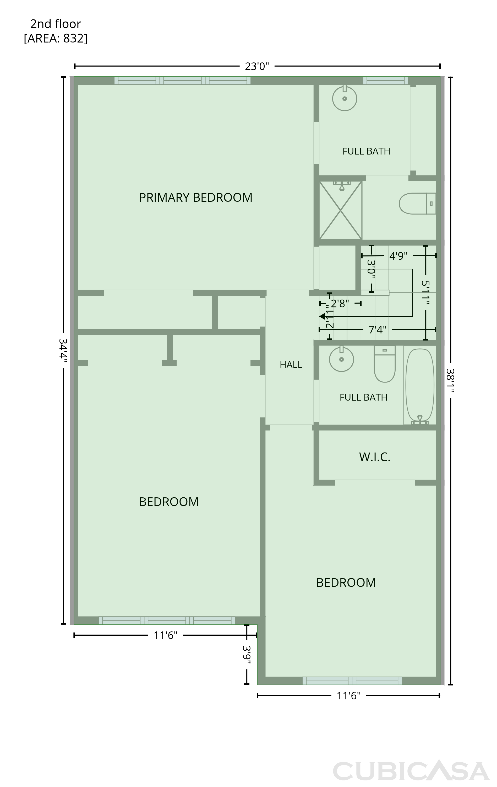 Second Floor of 4305 Kaplan Dr, Raleigh, NC