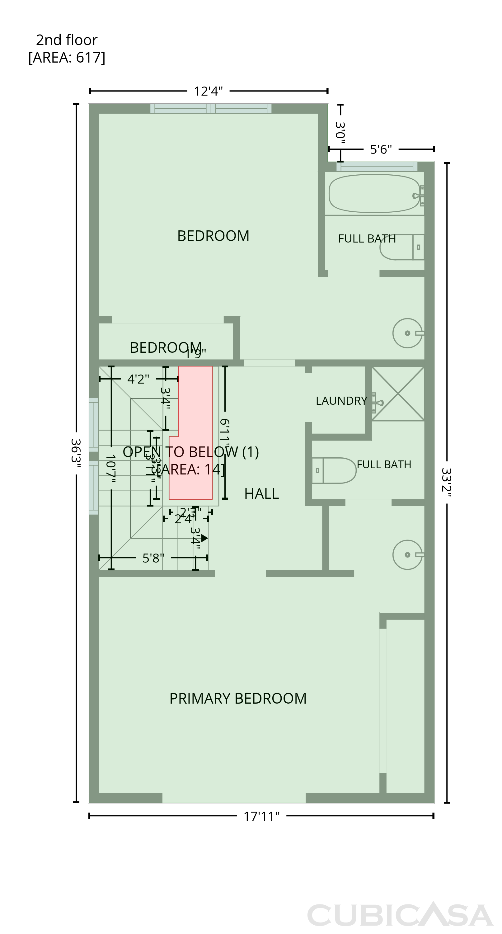 Third Floor of 8745 Spring Canyon Dr, Spring Valley, CA