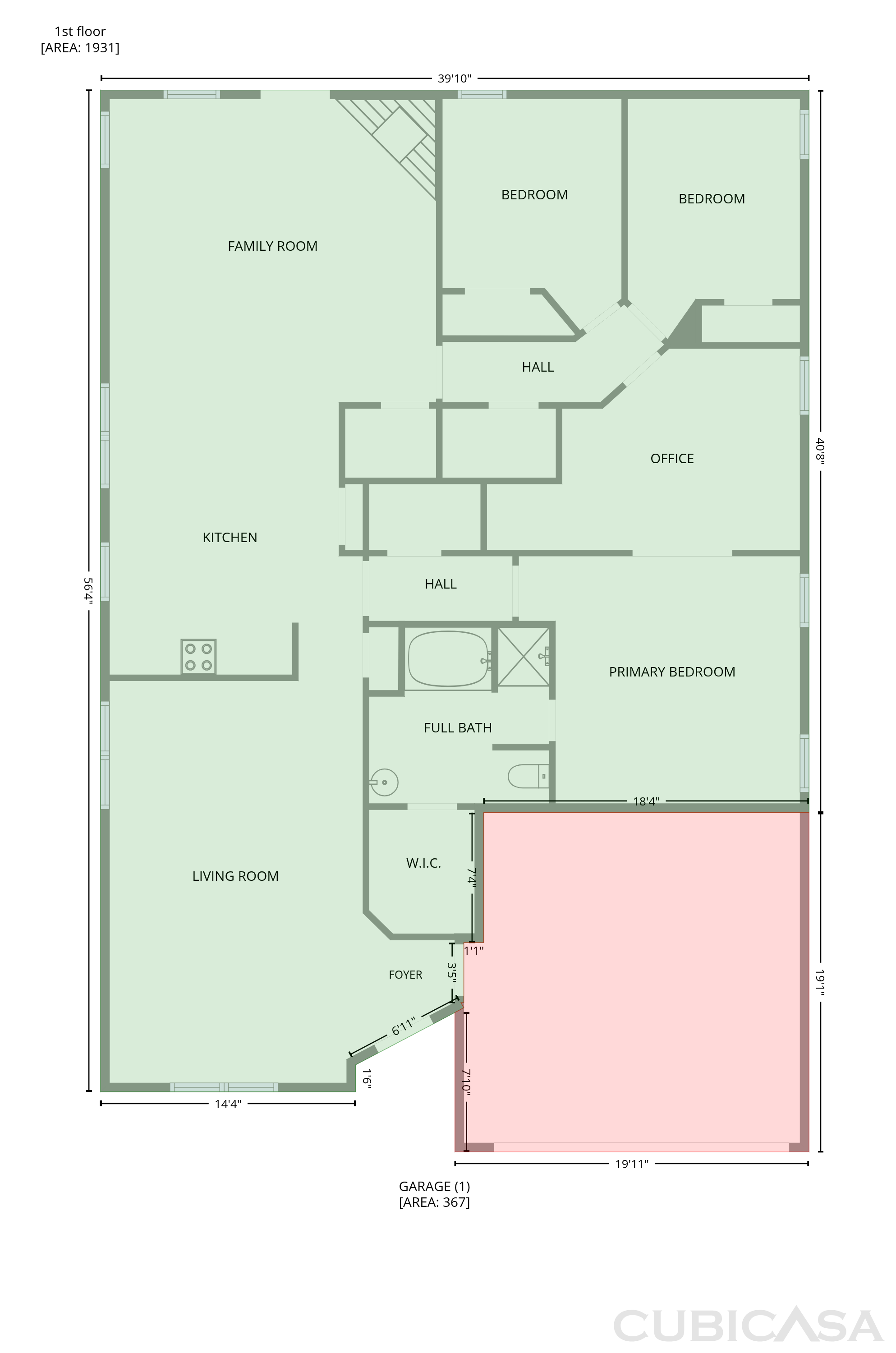 Main Floor of 1910 Tawakani Ln, Little Elm, TX