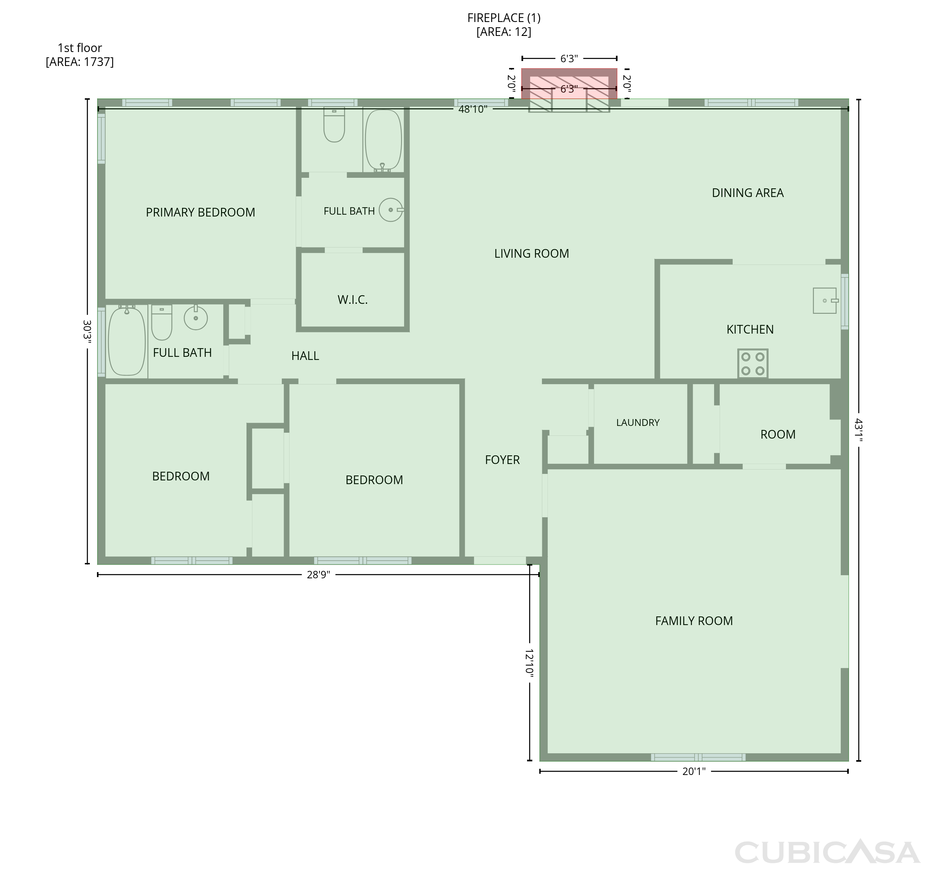 Main Floor of 3040 Raymonds Ct, Loganville, GA