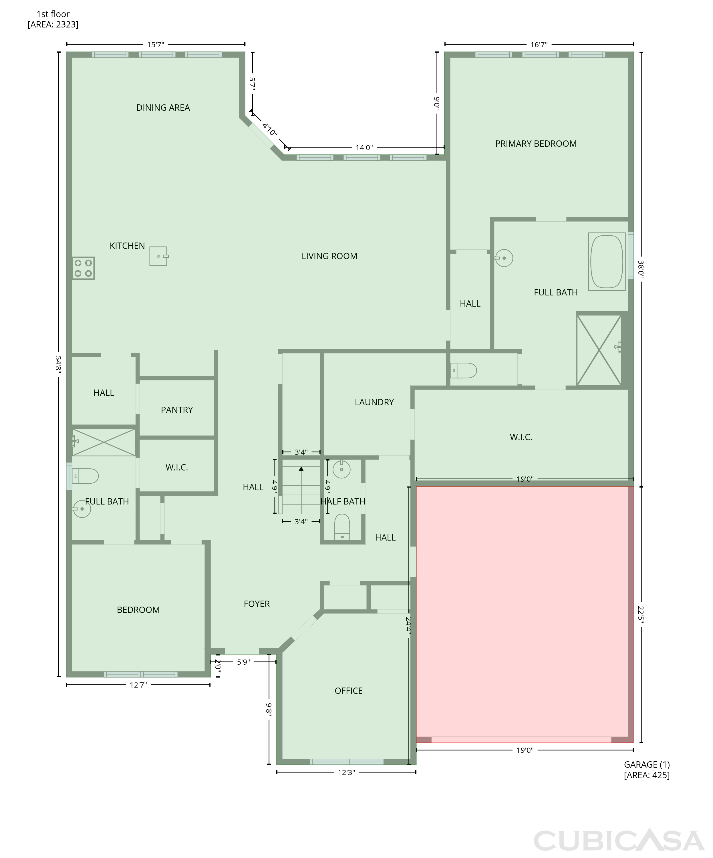 Main Floor of 7911 Summit Trail Ln, Porter, TX