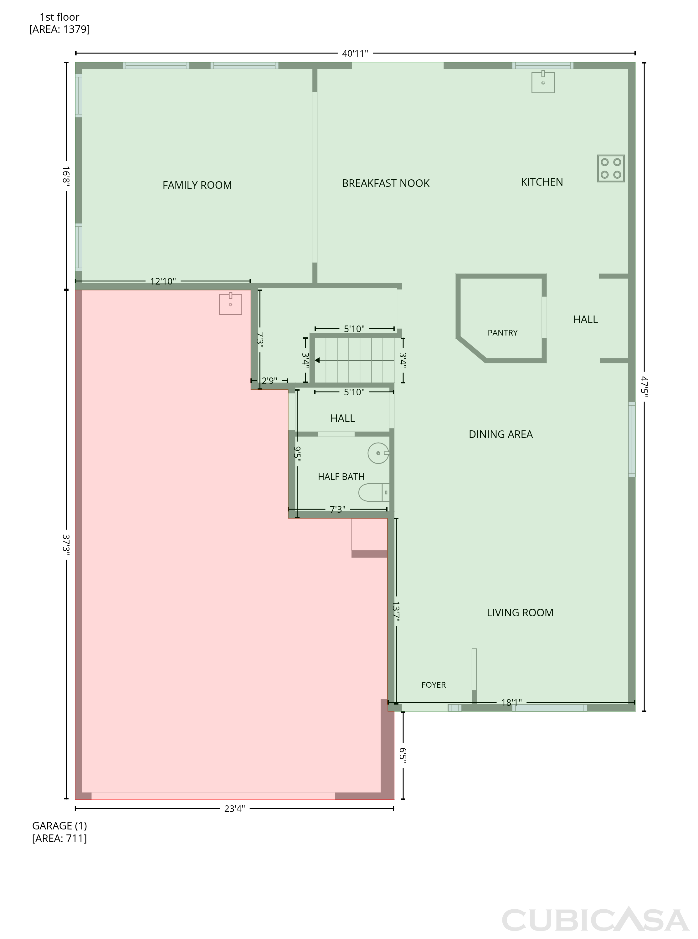 Main Floor of 20832 N Wilford Ave, Maricopa, AZ