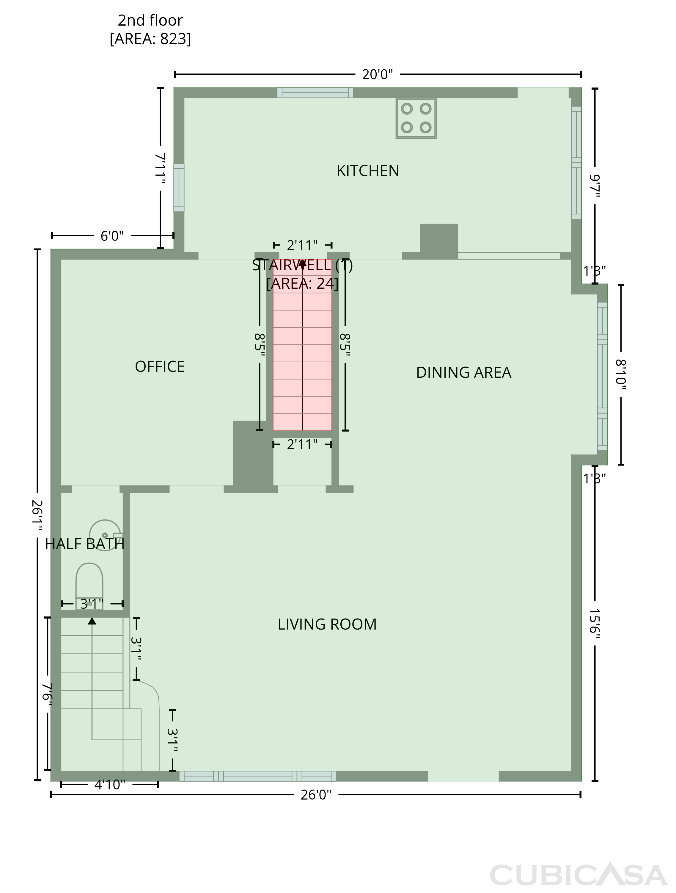 Second Floor of 701 E Peoria St, Paola, KS