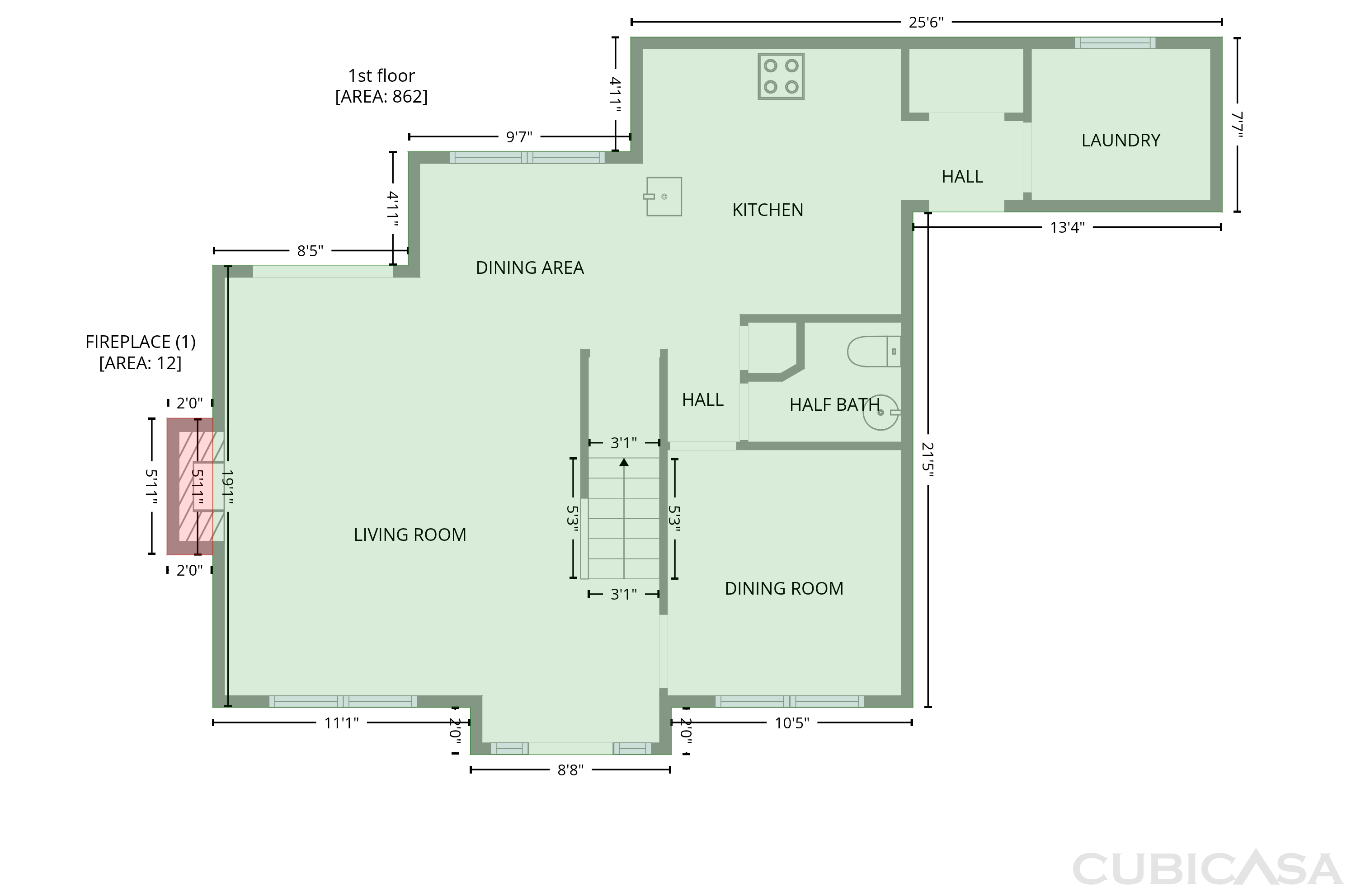 Main Floor of 1012 Crown Corners Dr, McDonough, GA